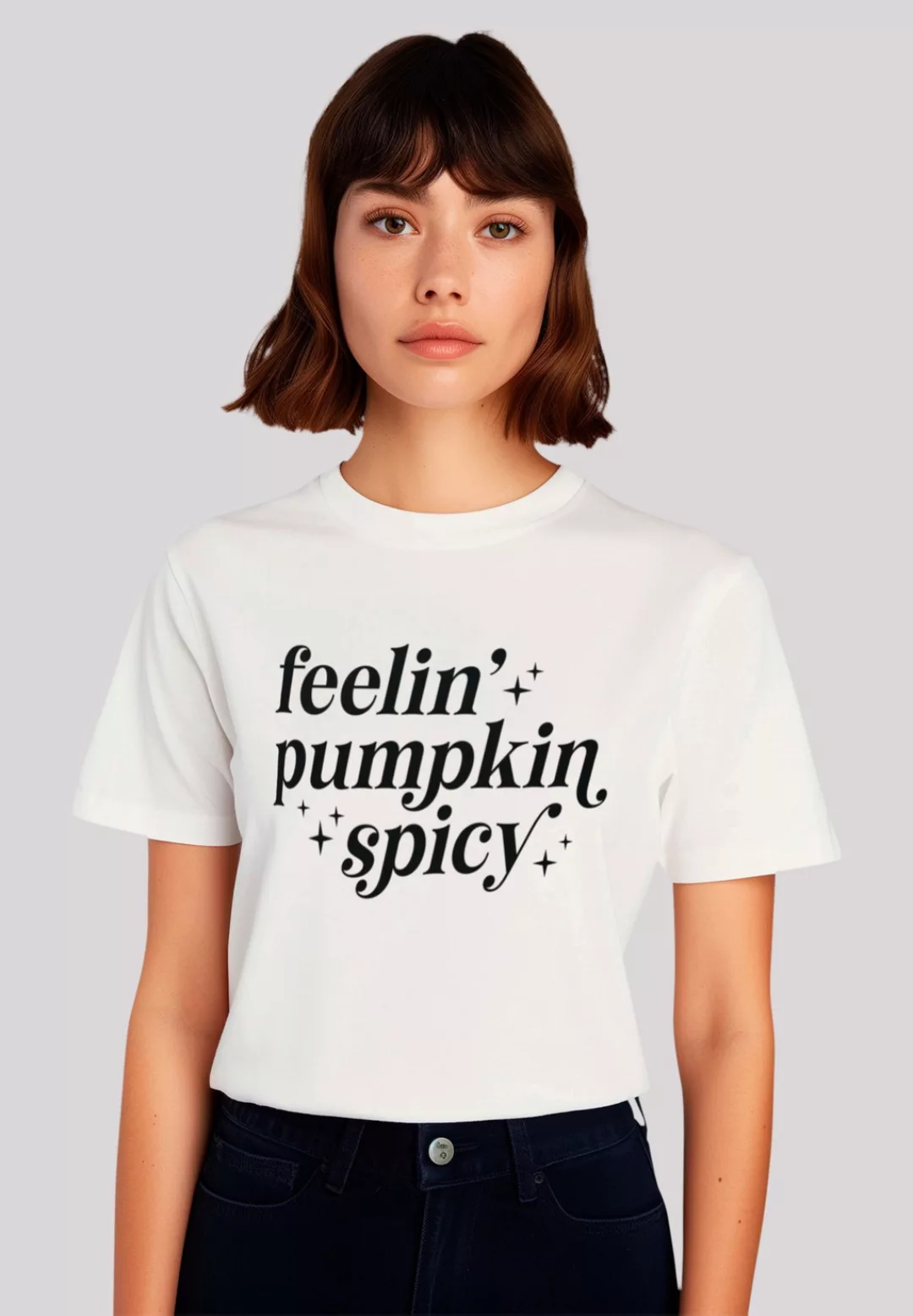 F4NT4STIC T-Shirt "Feelin pumpkin spicy", Premium Qualität, Unisex Schnitt günstig online kaufen