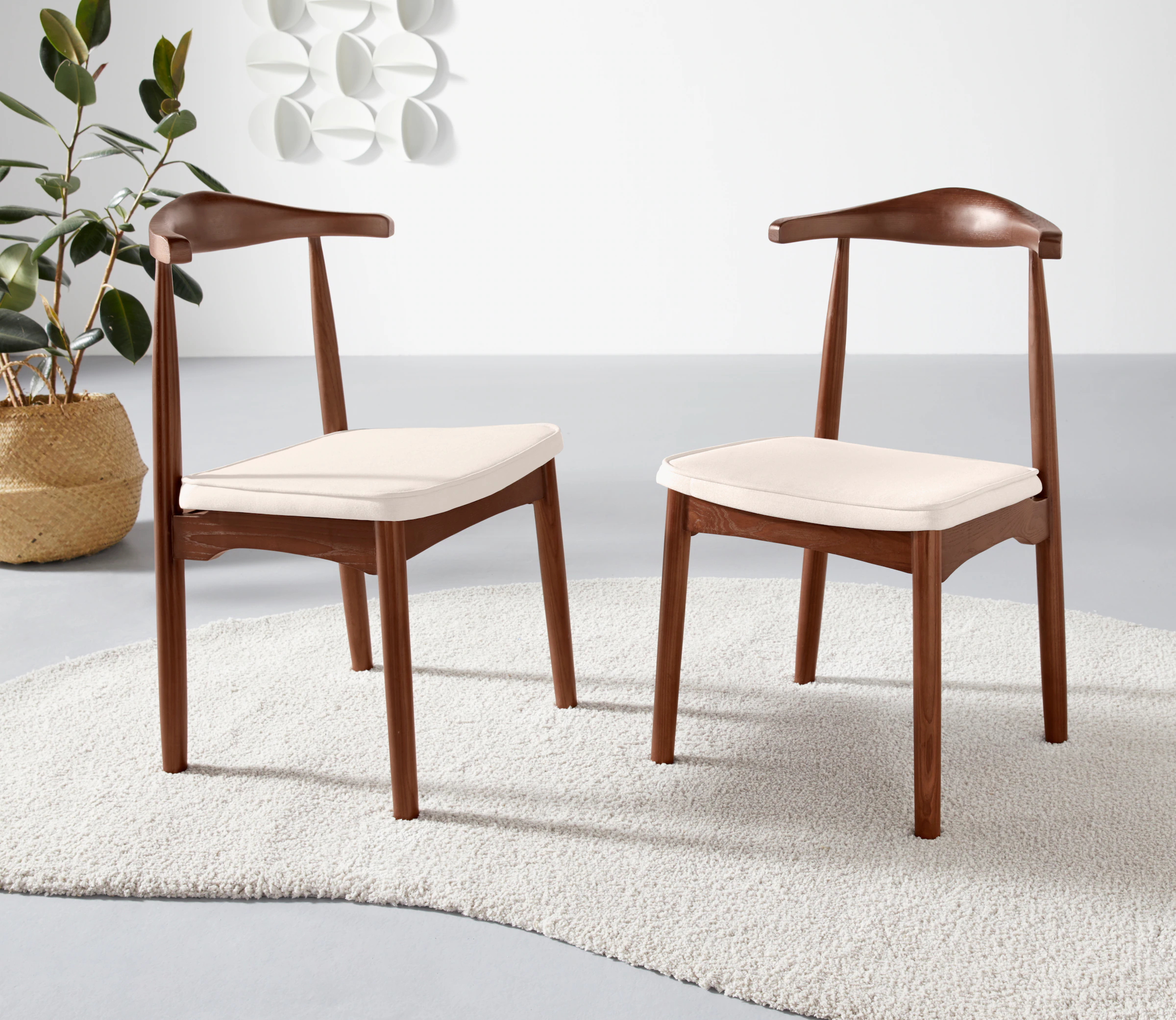 LeGer Home by Lena Gercke Esszimmerstuhl "Rianne", (Set), 2 St., Gestellrah günstig online kaufen