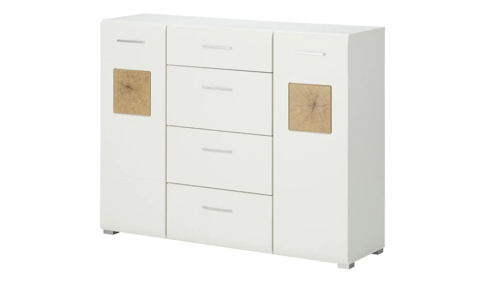Kommode   Cortina  ¦ weiß ¦ Maße (cm): B: 140 H: 109 T: 40.0 Kommoden & Sid günstig online kaufen