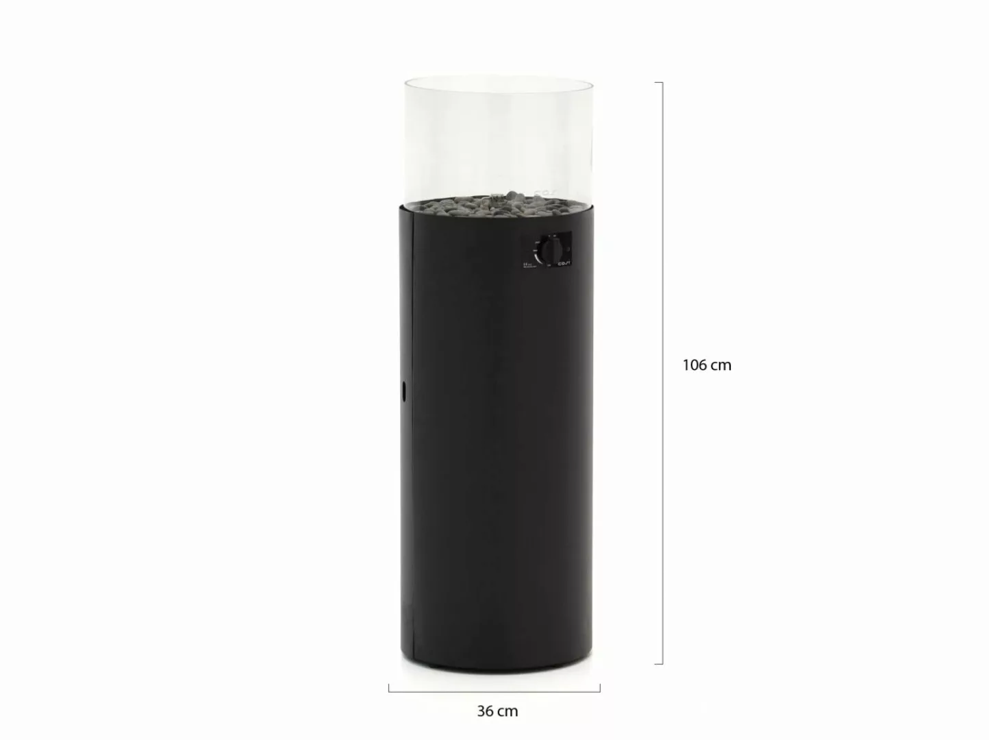 Cosiscoop Pillar L Feuersäule (ø 36 cm h: 106 cm) günstig online kaufen
