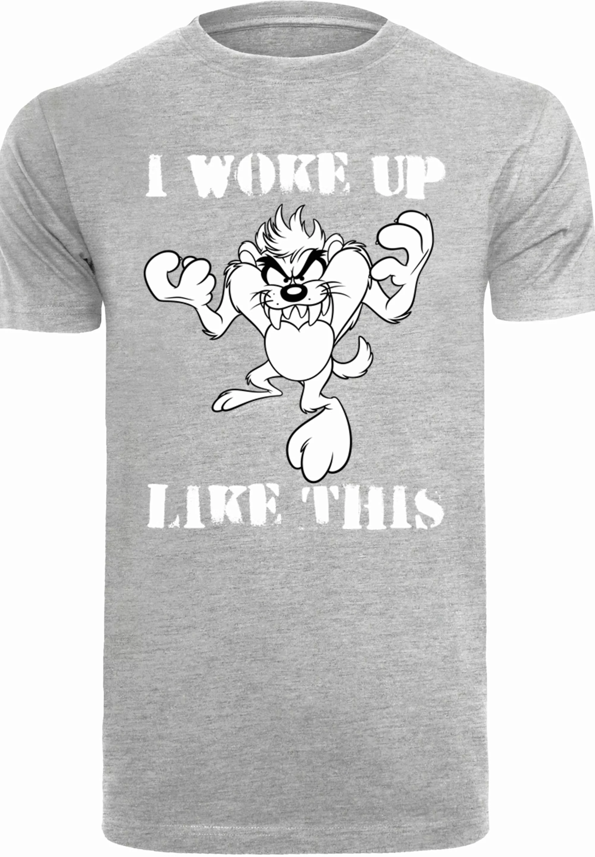 F4NT4STIC T-Shirt "Looney Tunes Taz I Woke Up Like This", Print günstig online kaufen