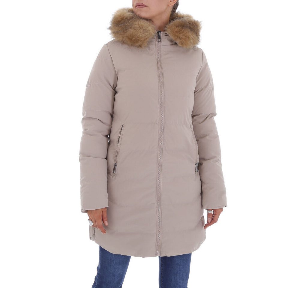 Ital-Design Winterjacke Damen Freizeit (87256342) Kapuze Gefüttert Winterja günstig online kaufen