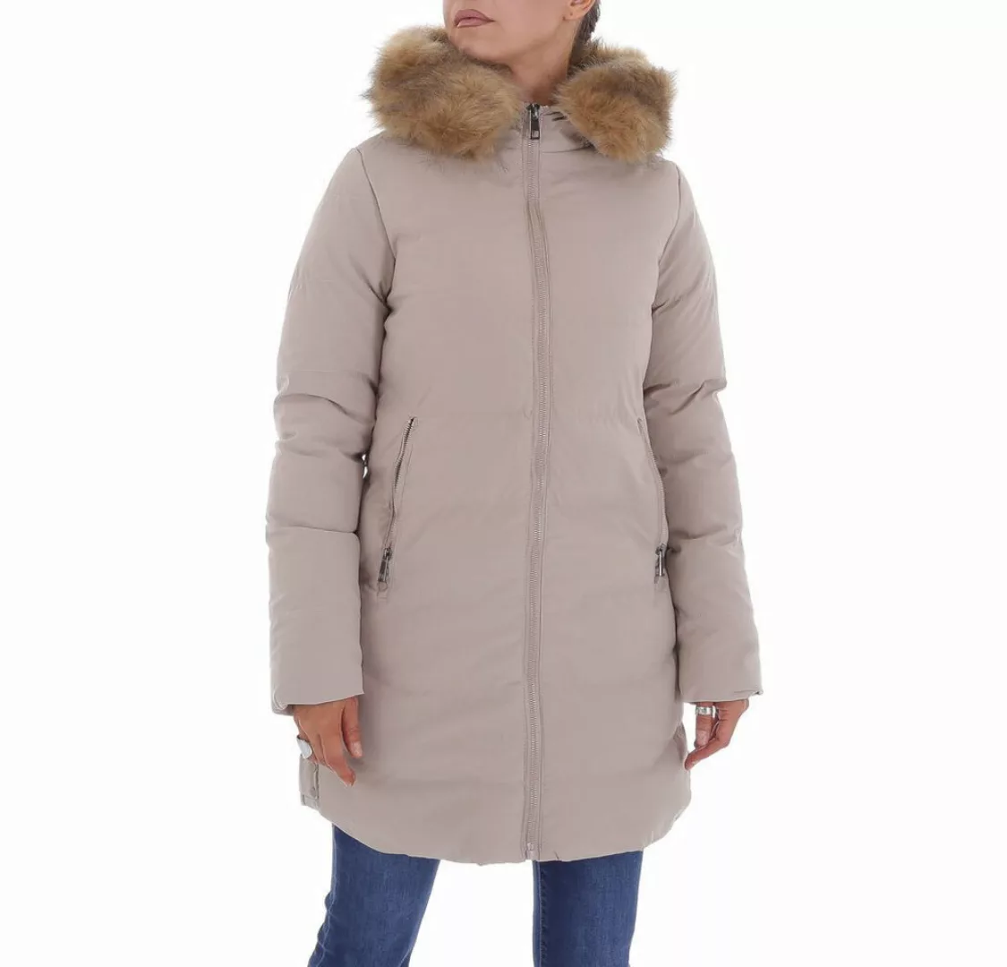 Ital-Design Winterjacke Damen Freizeit (87256341) Kapuze Gefüttert Winterja günstig online kaufen