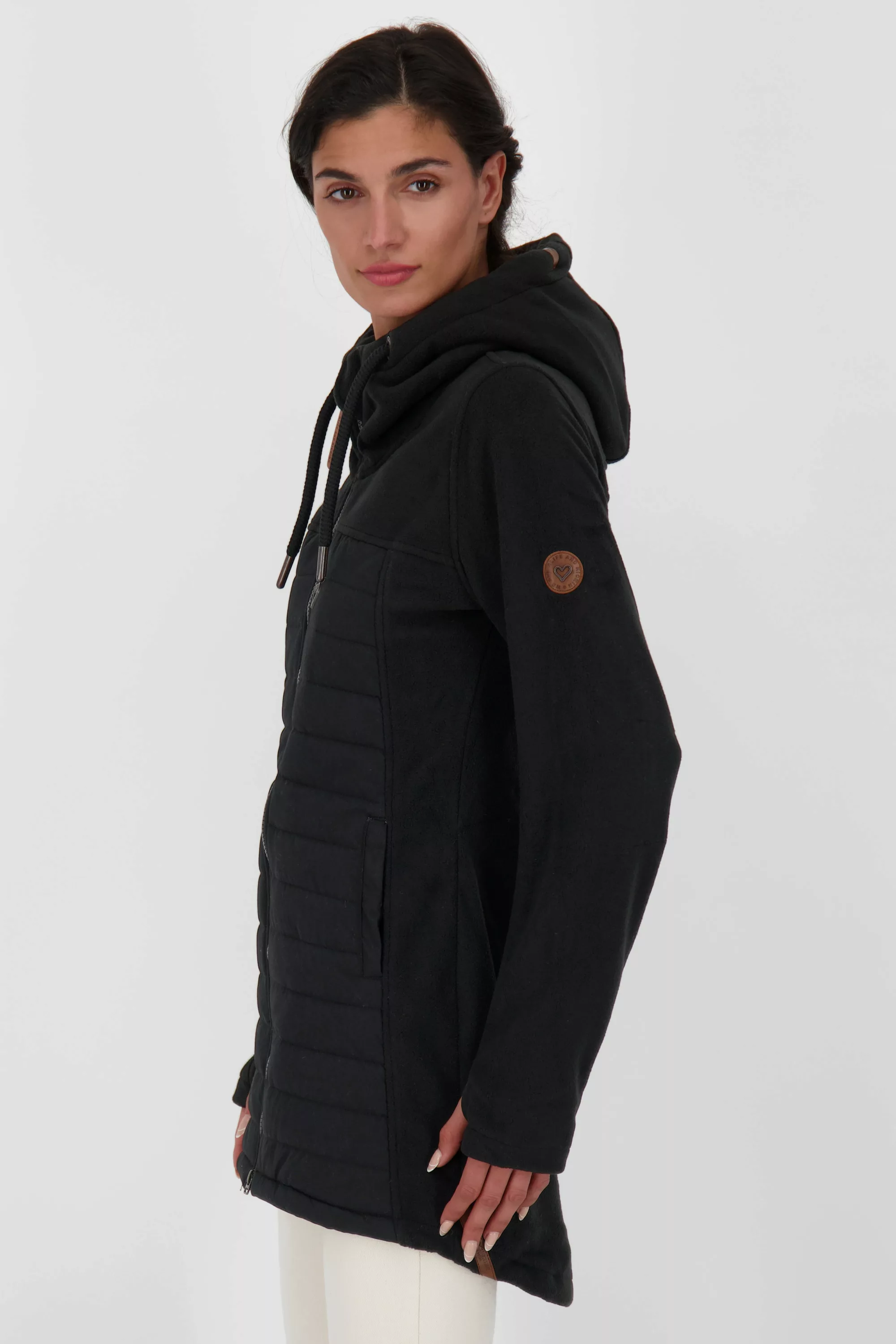 Alife & Kickin Sweatjacke "Polarfleece-Stepp Jacket Damen Steppjacke, Fleec günstig online kaufen