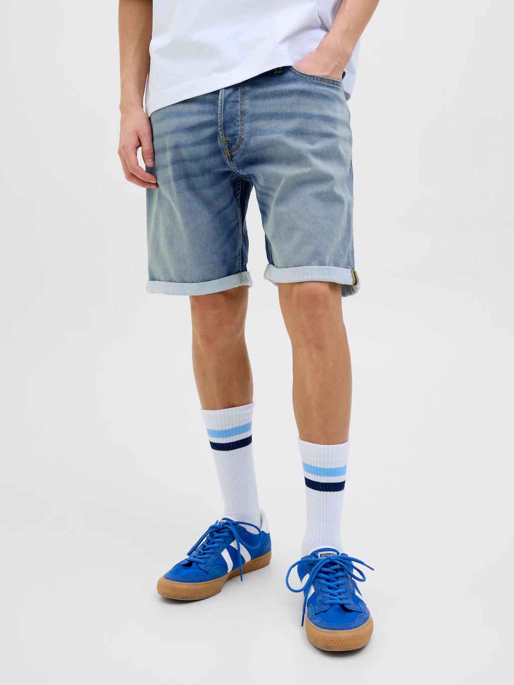 Jack & Jones Shorts "JJIRICK JJICON I.K. SHORTS GE 129 SN", im Five-Pocket günstig online kaufen