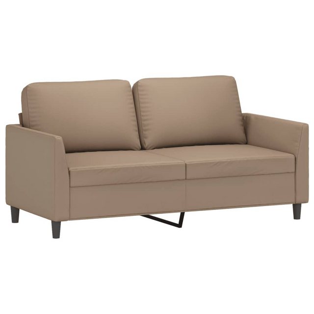 vidaXL Sofa, 2-Sitzer-Sofa Cappuccino-Braun 140 cm Kunstleder günstig online kaufen