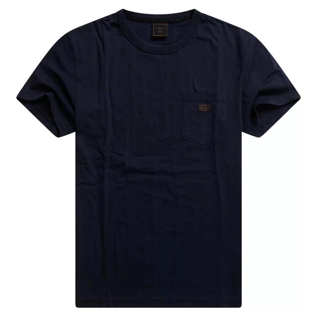 Superdry Workwear Pocket Kurzarm T-shirt L Super Dark Navy günstig online kaufen
