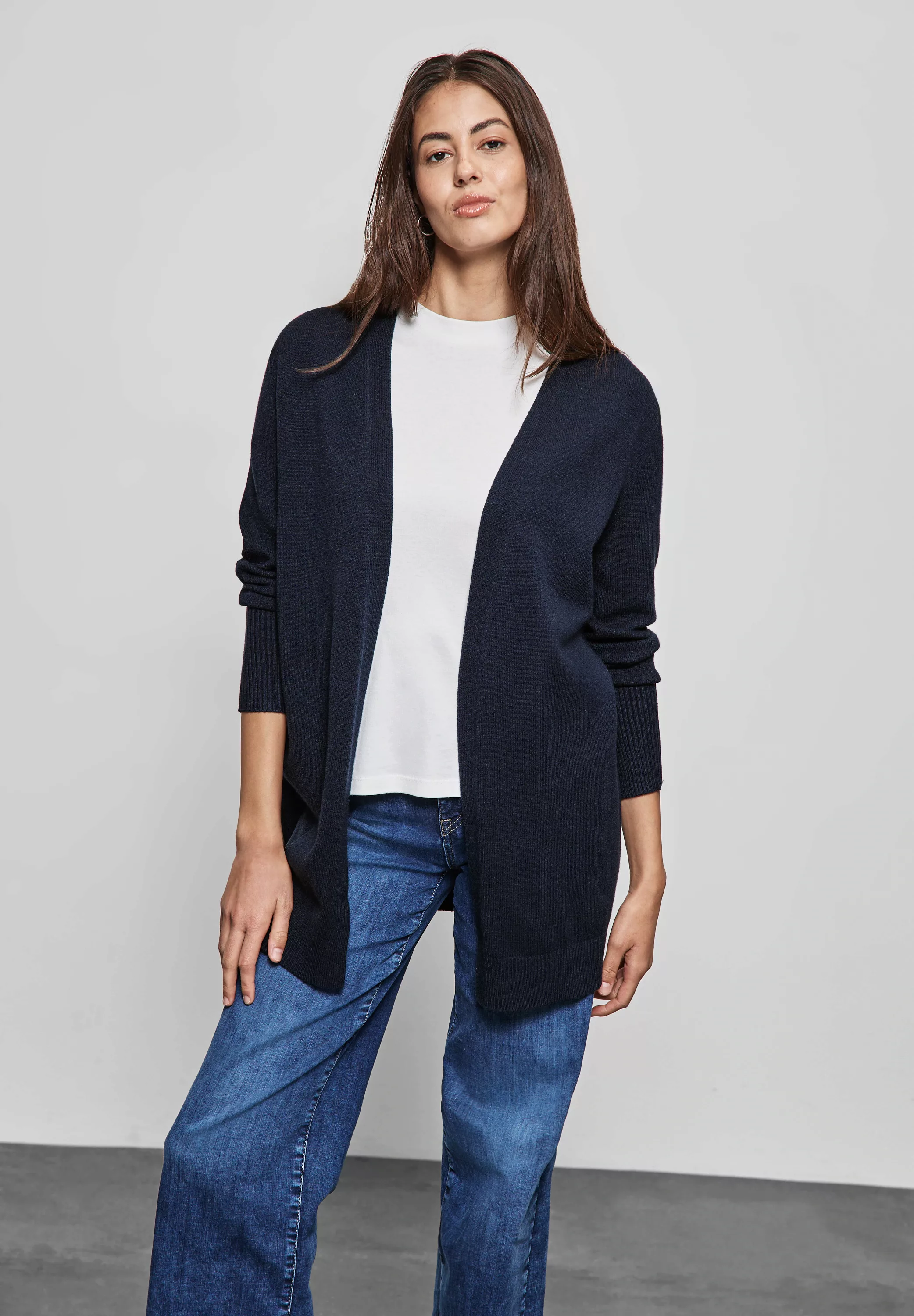 STREET ONE Cardigan, verschlusslos günstig online kaufen