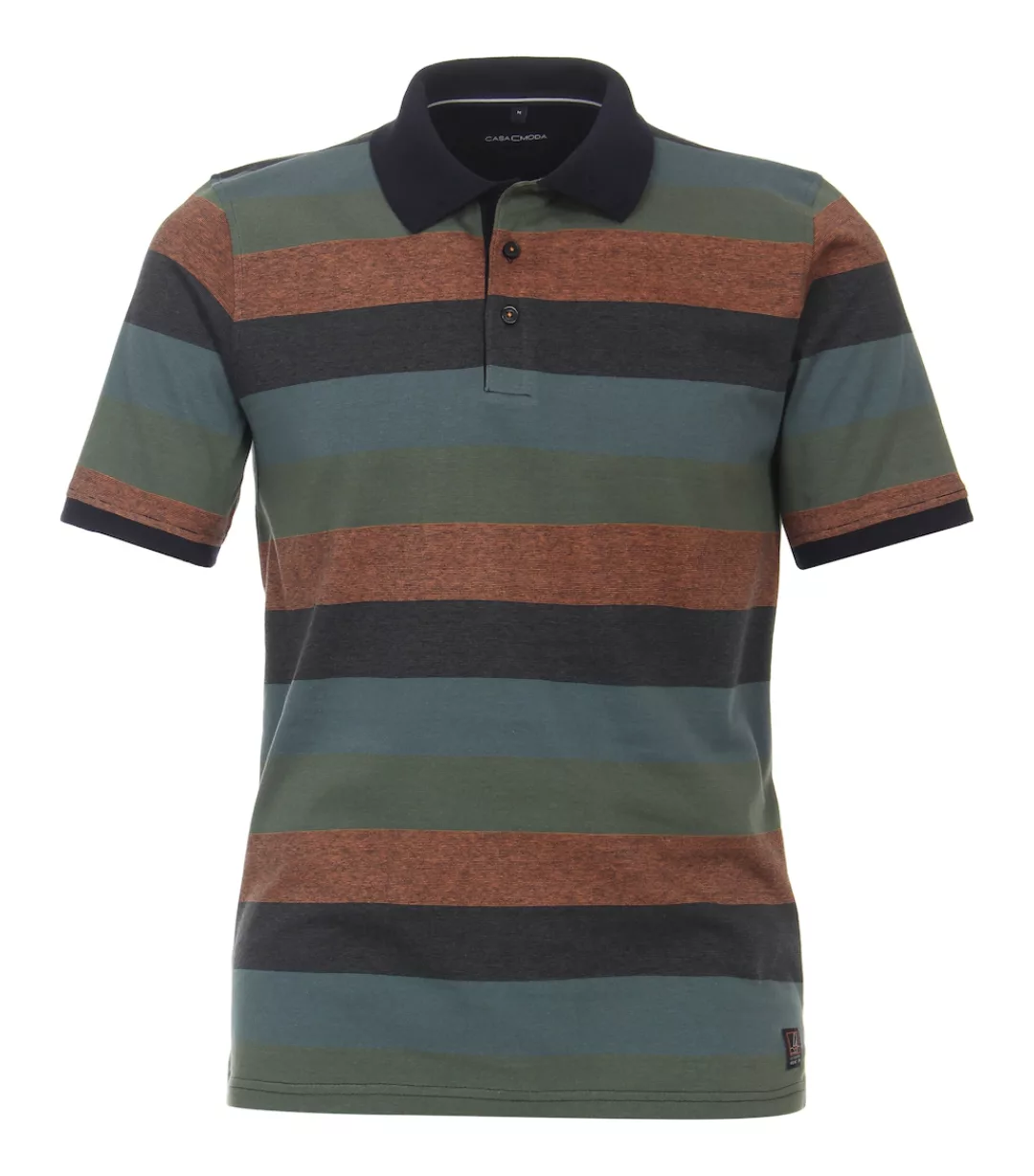 CASAMODA Poloshirt "CASAMODA Polo-Shirt gestreift" günstig online kaufen