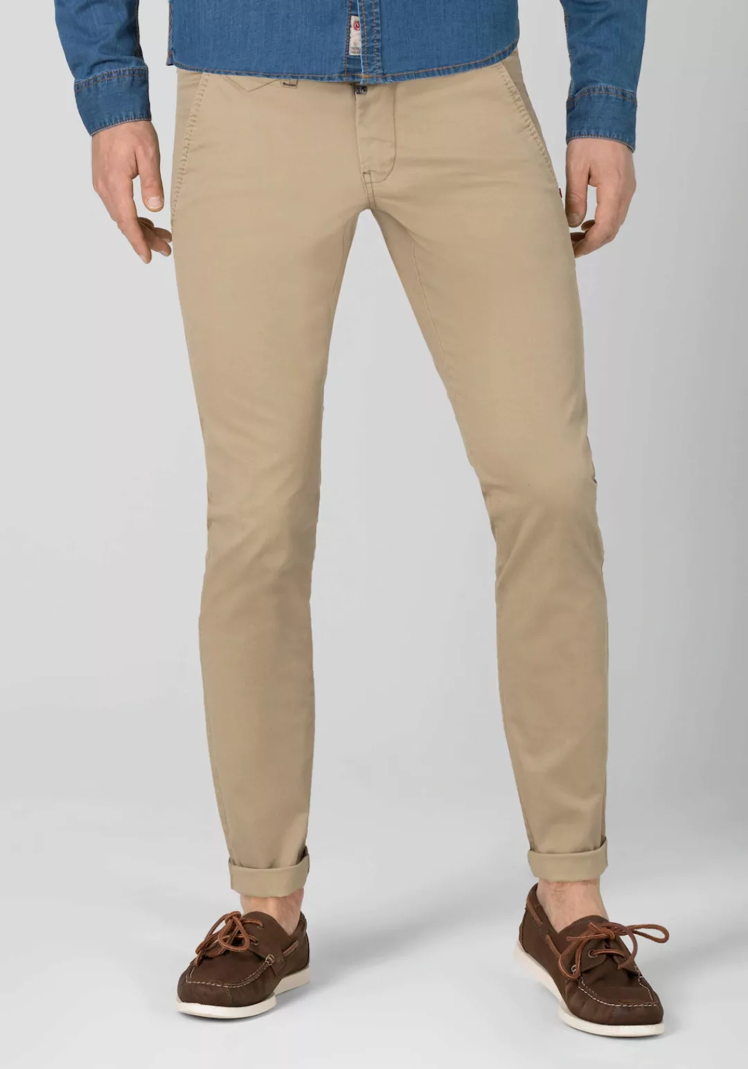 TIMEZONE Herren Chino Hose Slim JannoTZ - Slim Fit - Blau - Beige - Grün günstig online kaufen