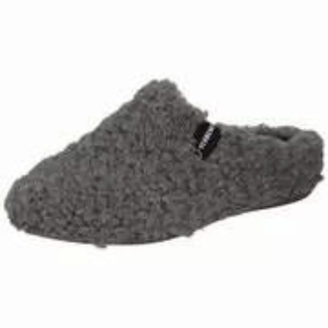 Verbenas York Curly Hausschuhe Damen grau günstig online kaufen