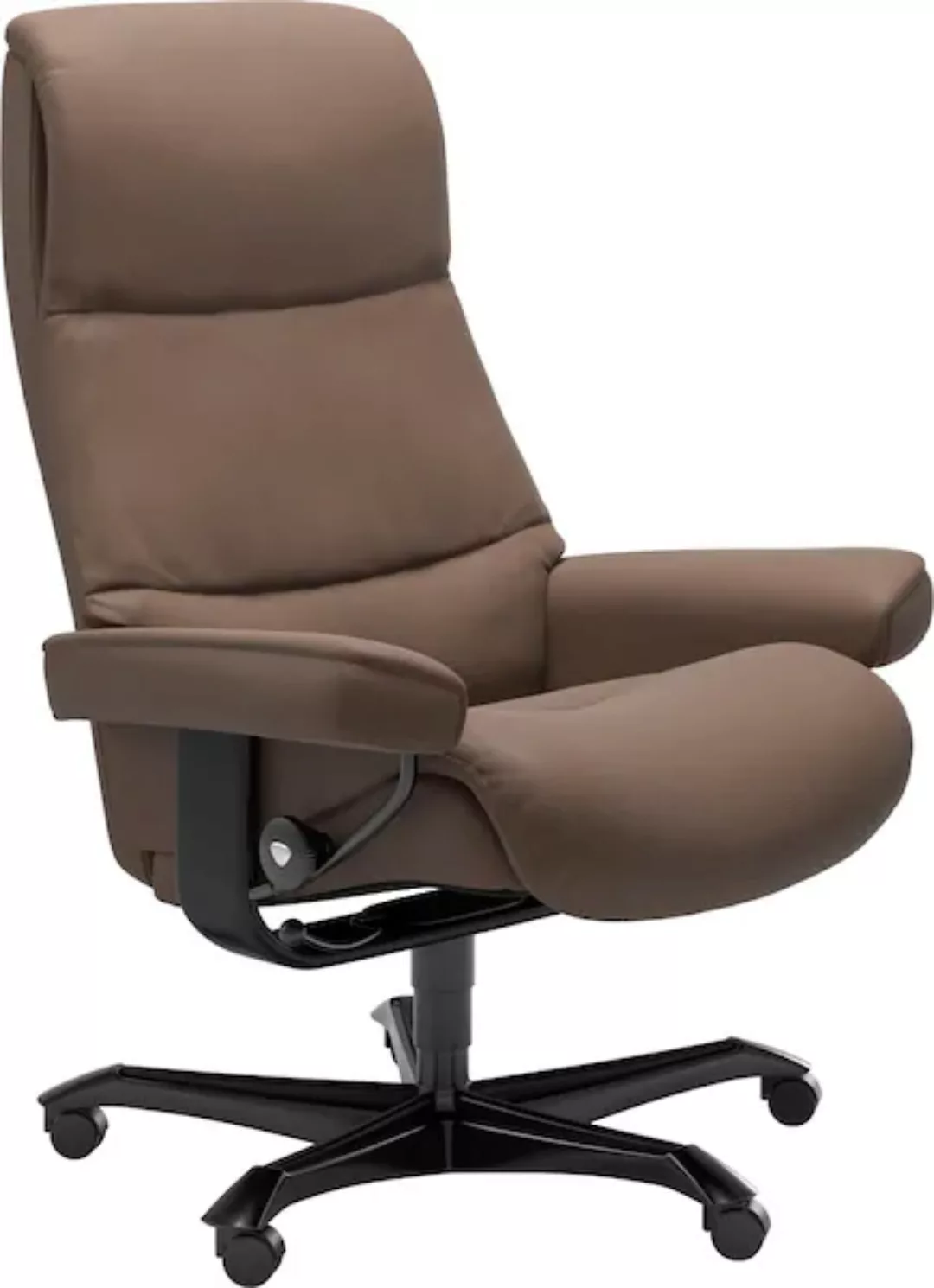 Stressless® Relaxsessel »View«, mit Home Office Base, Größe M,Gestell Schwa günstig online kaufen