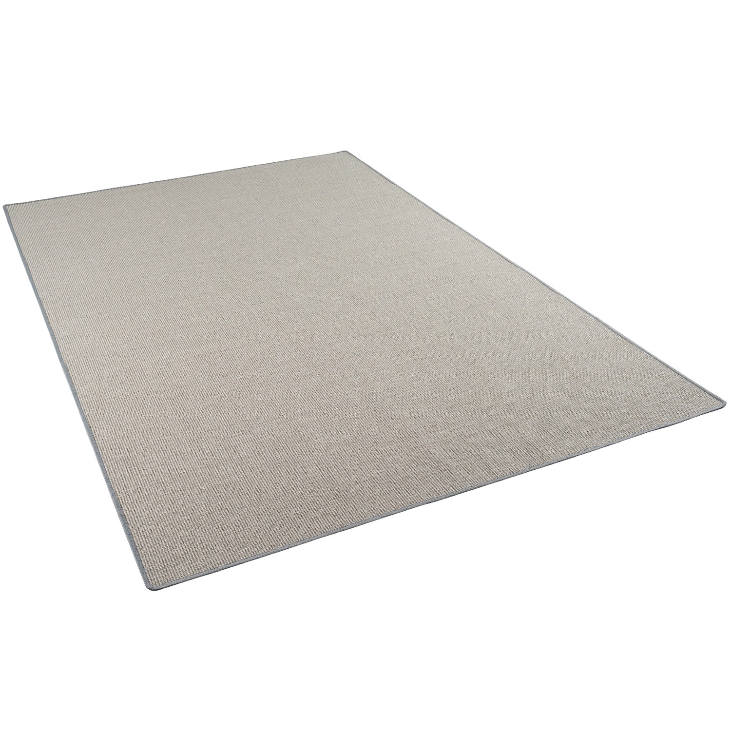 Snapstyle Sisal Natur Teppich Klassisch Grau  80x160 cm günstig online kaufen