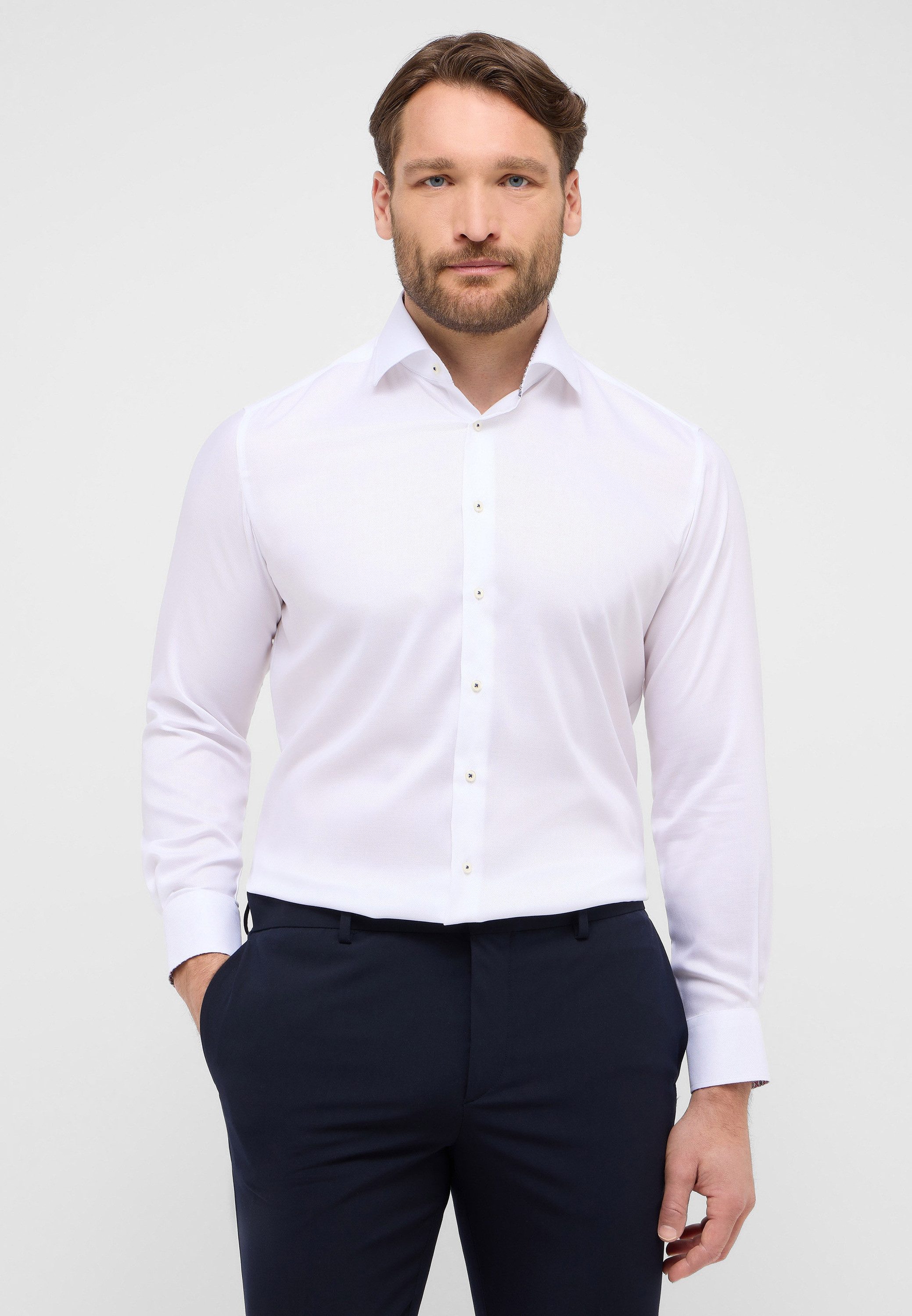 Eterna Langarmhemd COMFORT FIT EASY IRON günstig online kaufen