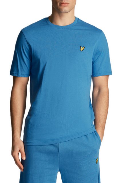 Lyle & Scott T-Shirt Aus 100% Baumwolle Gerader Schnitt günstig online kaufen