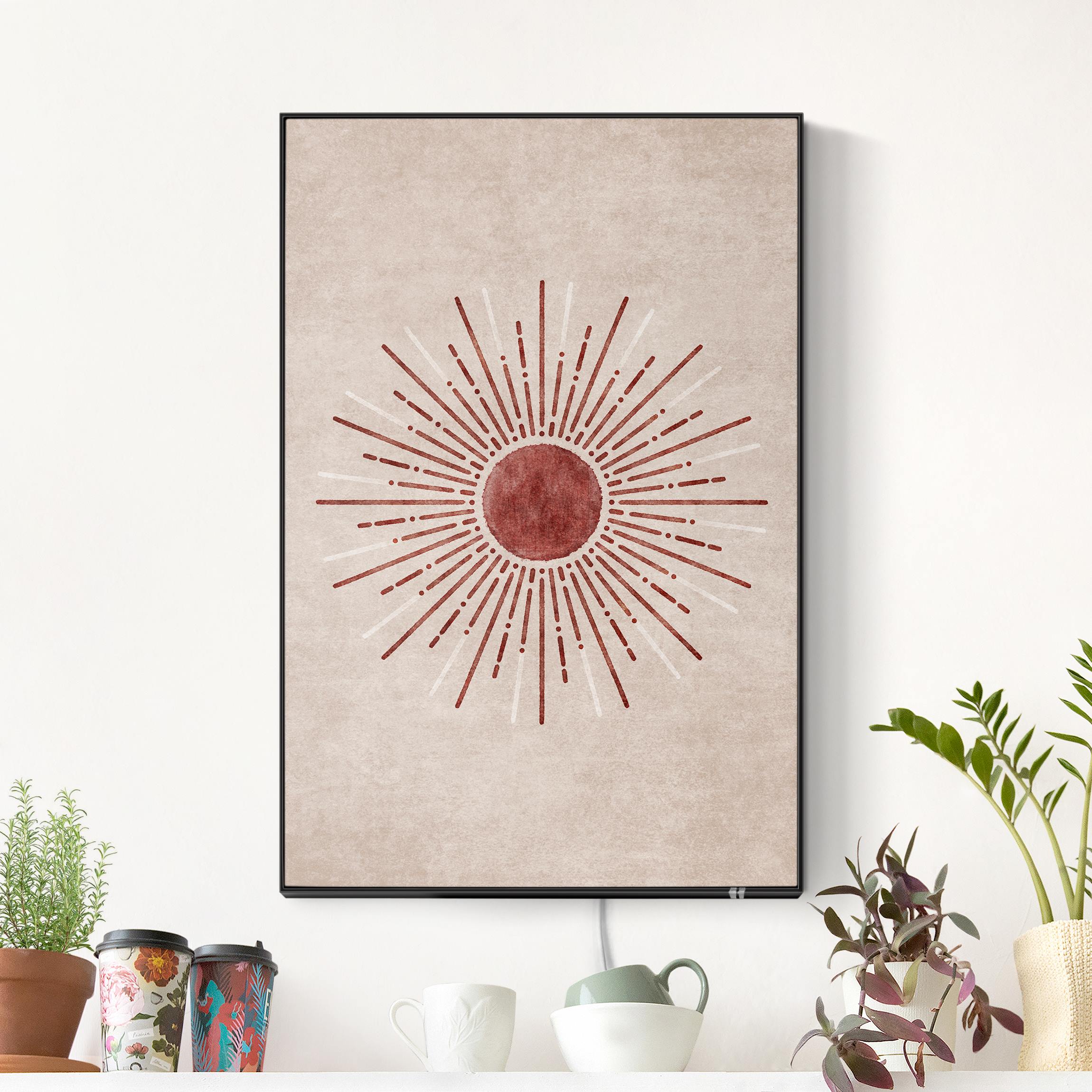 LED-Wechselbild Boho Sonne I günstig online kaufen