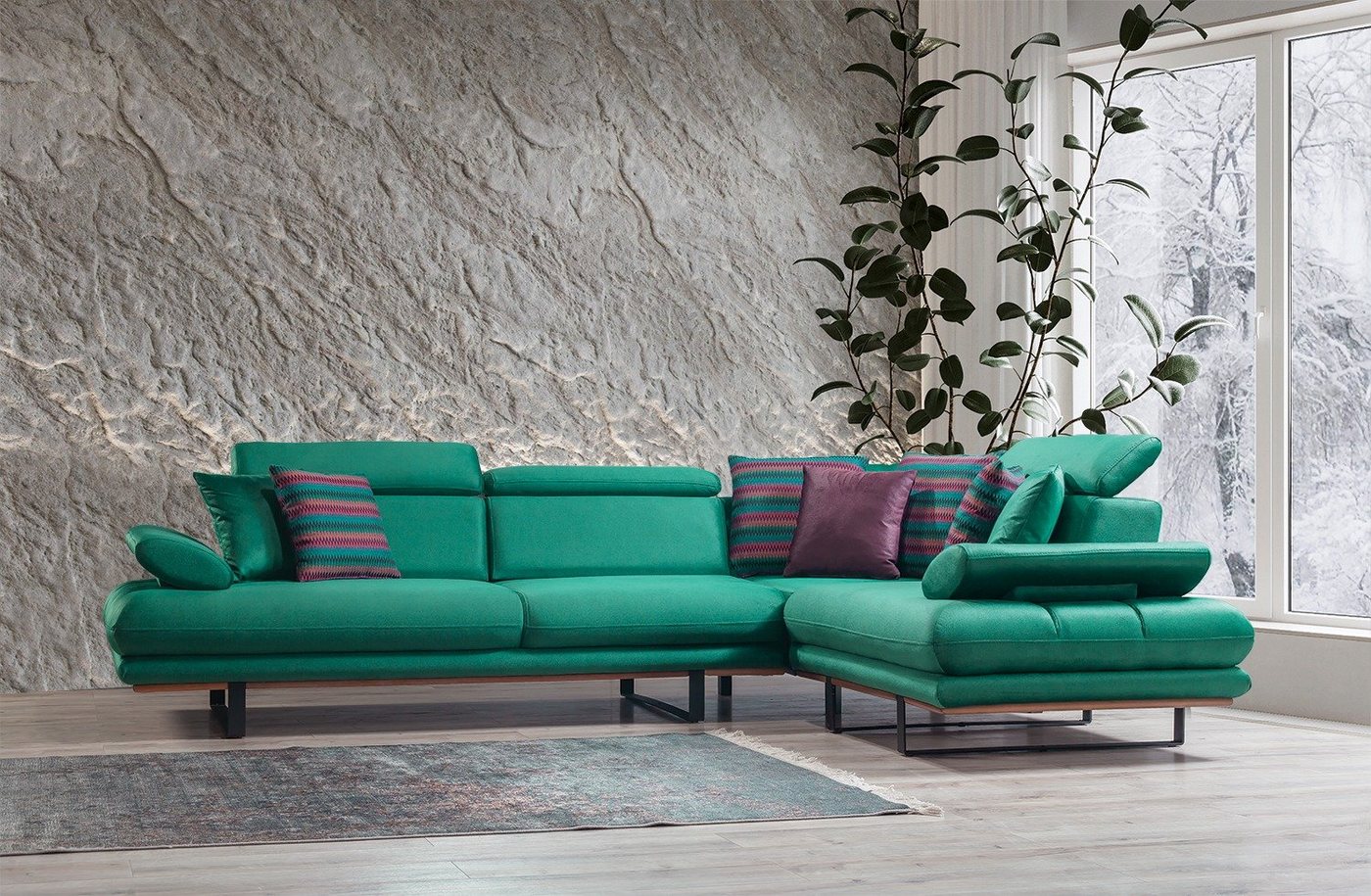 Villa Möbel Ecksofa Energy Relax, Set, mit Relax-/Bettfunktion durch verste günstig online kaufen