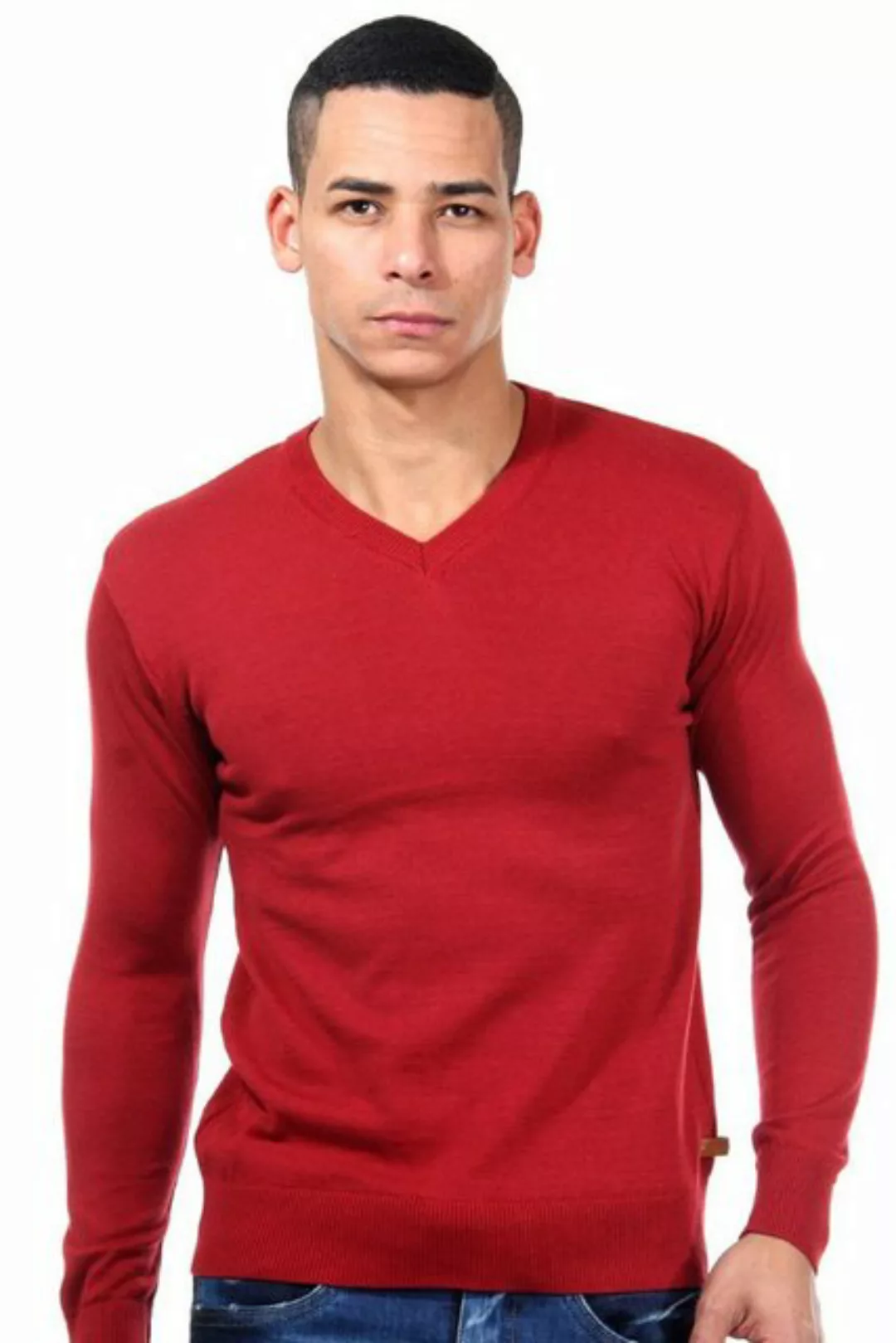 R-NEAL V-Ausschnitt-Pullover günstig online kaufen