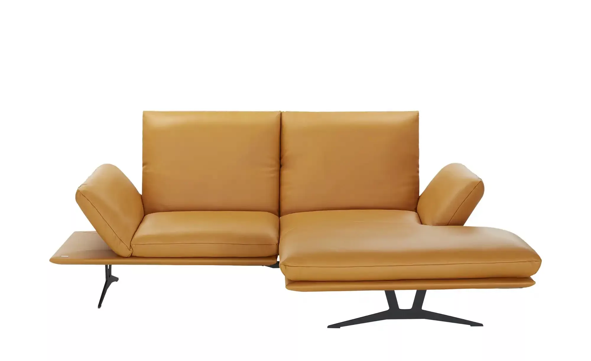 KOINOR Ecksofa   Francis ¦ orange ¦ Maße (cm): B: 238 H: 93 T: 190 Polsterm günstig online kaufen