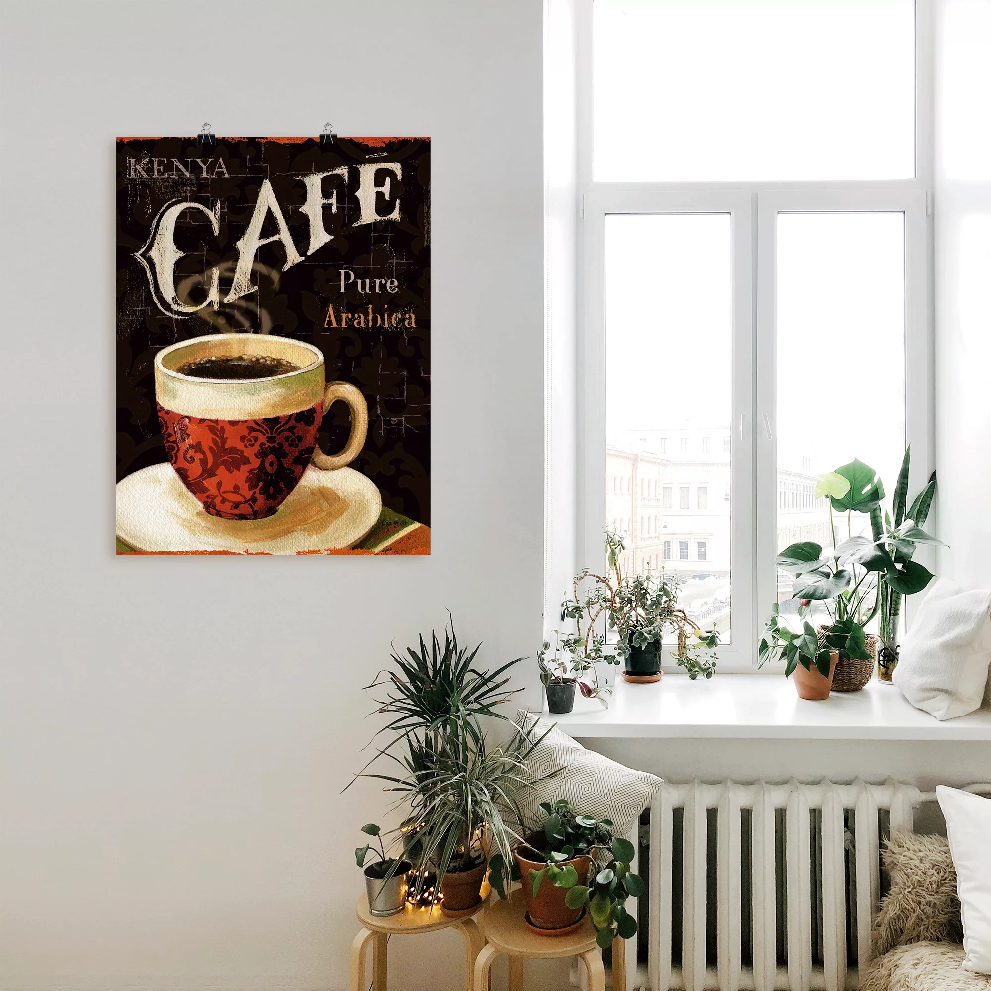 Artland Wandbild »Heutiger Kaffee I«, Getränke, (1 St.), als Leinwandbild, günstig online kaufen