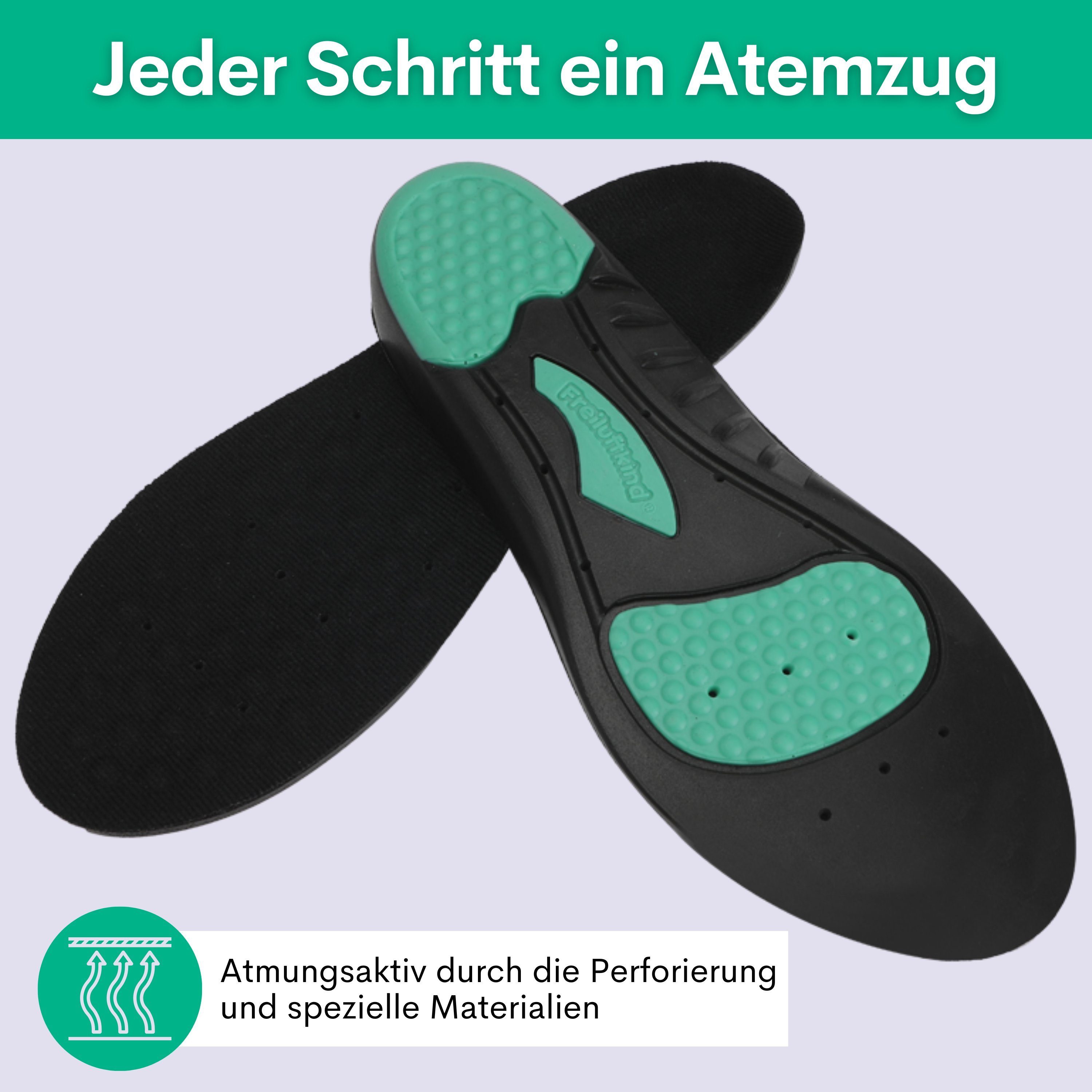 Freiluftkind ErgoFlex-Einlegesohlen Sneaker Komfort Einlegesohle günstig online kaufen