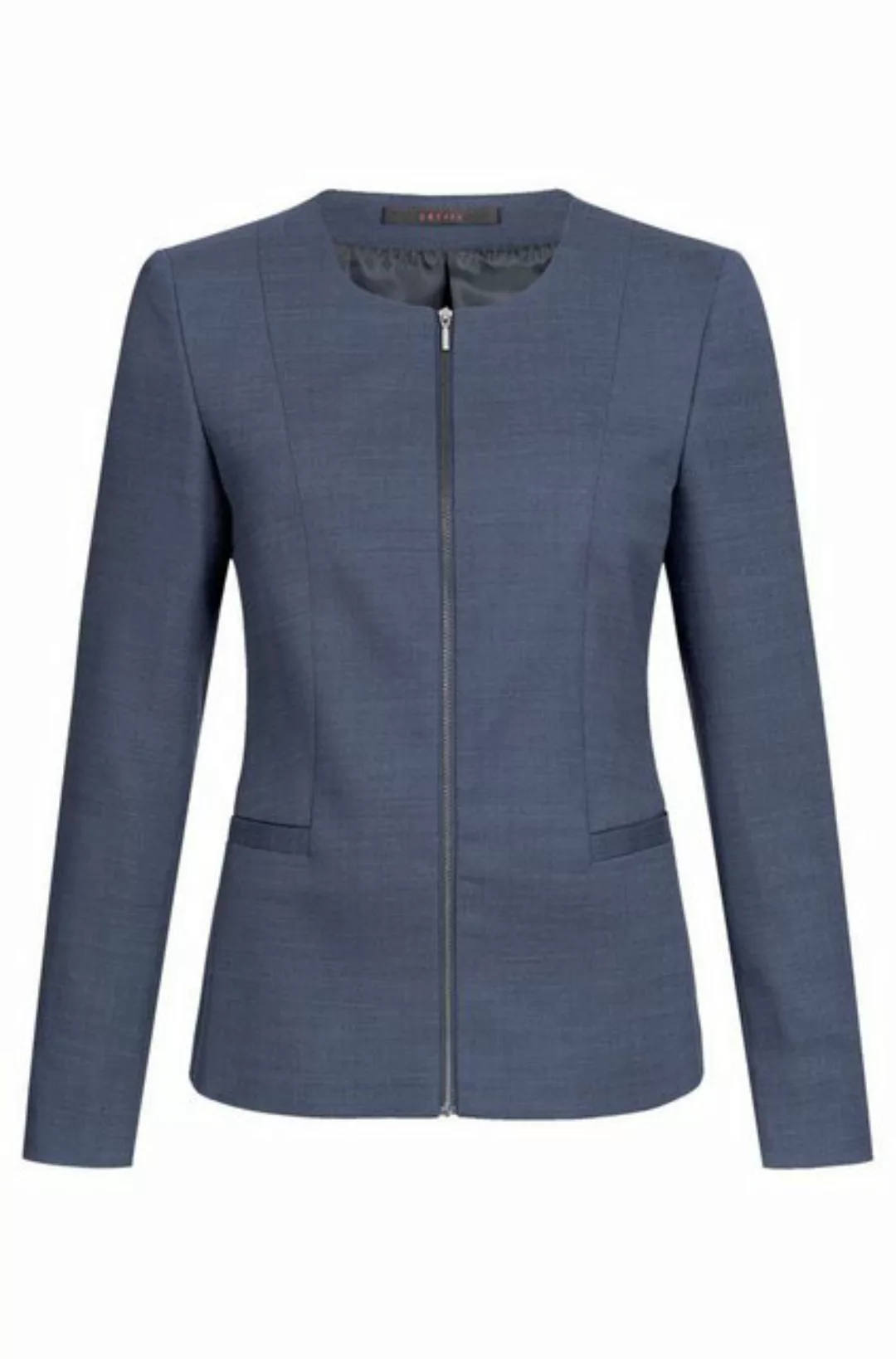 GREIFF Jeansblazer Greiff Modern WITH 37.5® Damen Blazer Regular Mittelblau günstig online kaufen