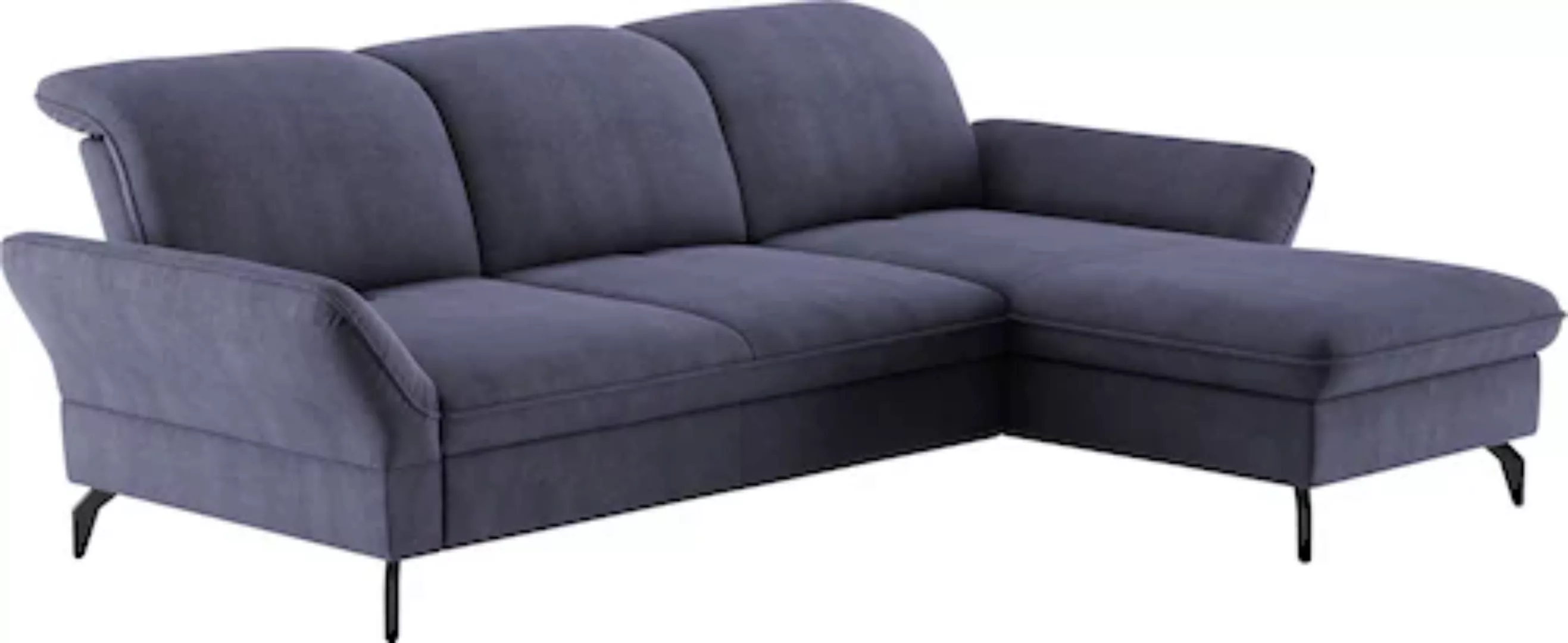 sit&more Ecksofa "Leandro L-Form", Wahlweise mit Bett-, Kopfteil - und Arml günstig online kaufen