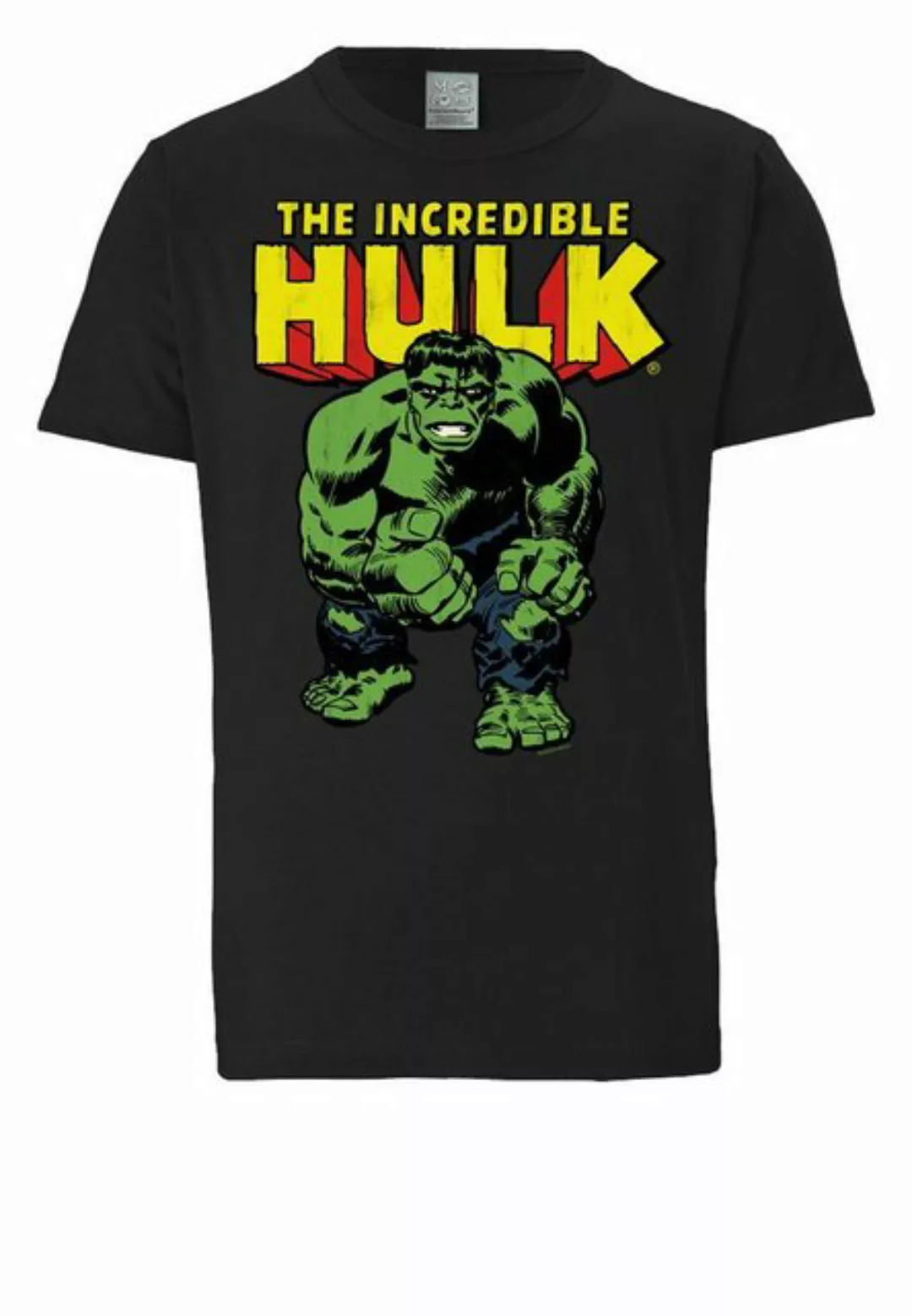 LOGOSHIRT T-Shirt "Hulk - Marvel - The Incredible", mit coolem Print günstig online kaufen