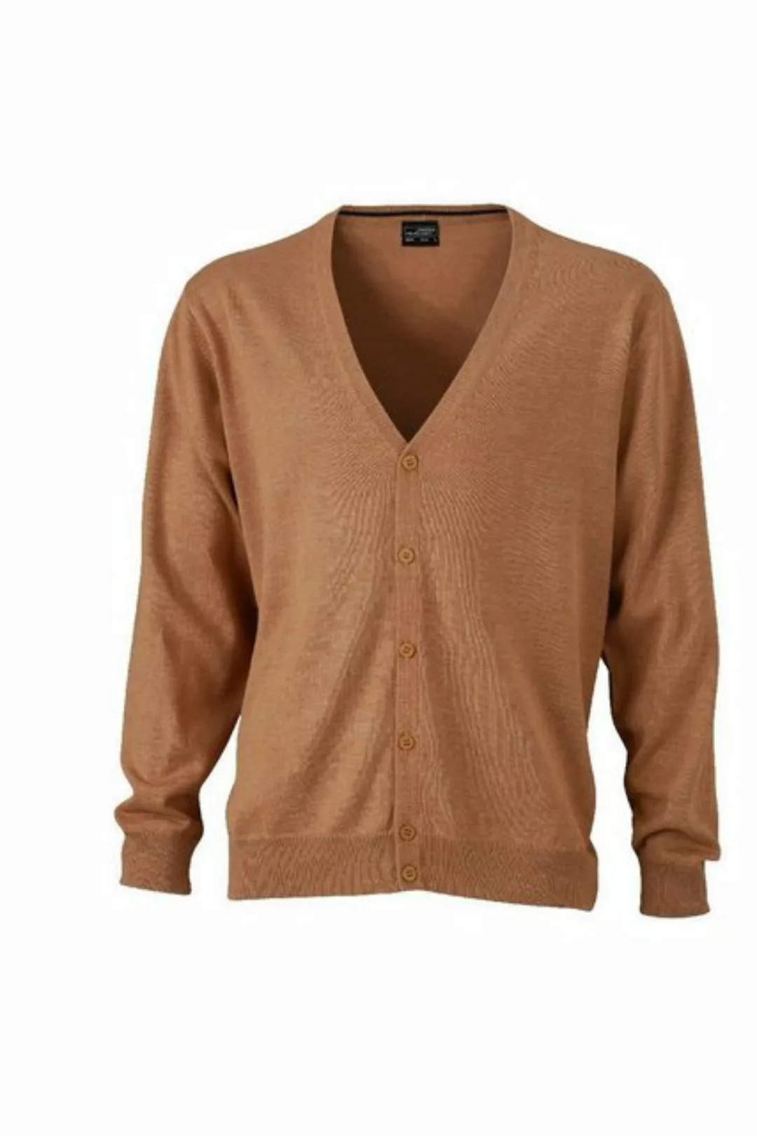 James & Nicholson Cardigan JN 661 Herren V-Neck Cardigan Leichte Strickqual günstig online kaufen