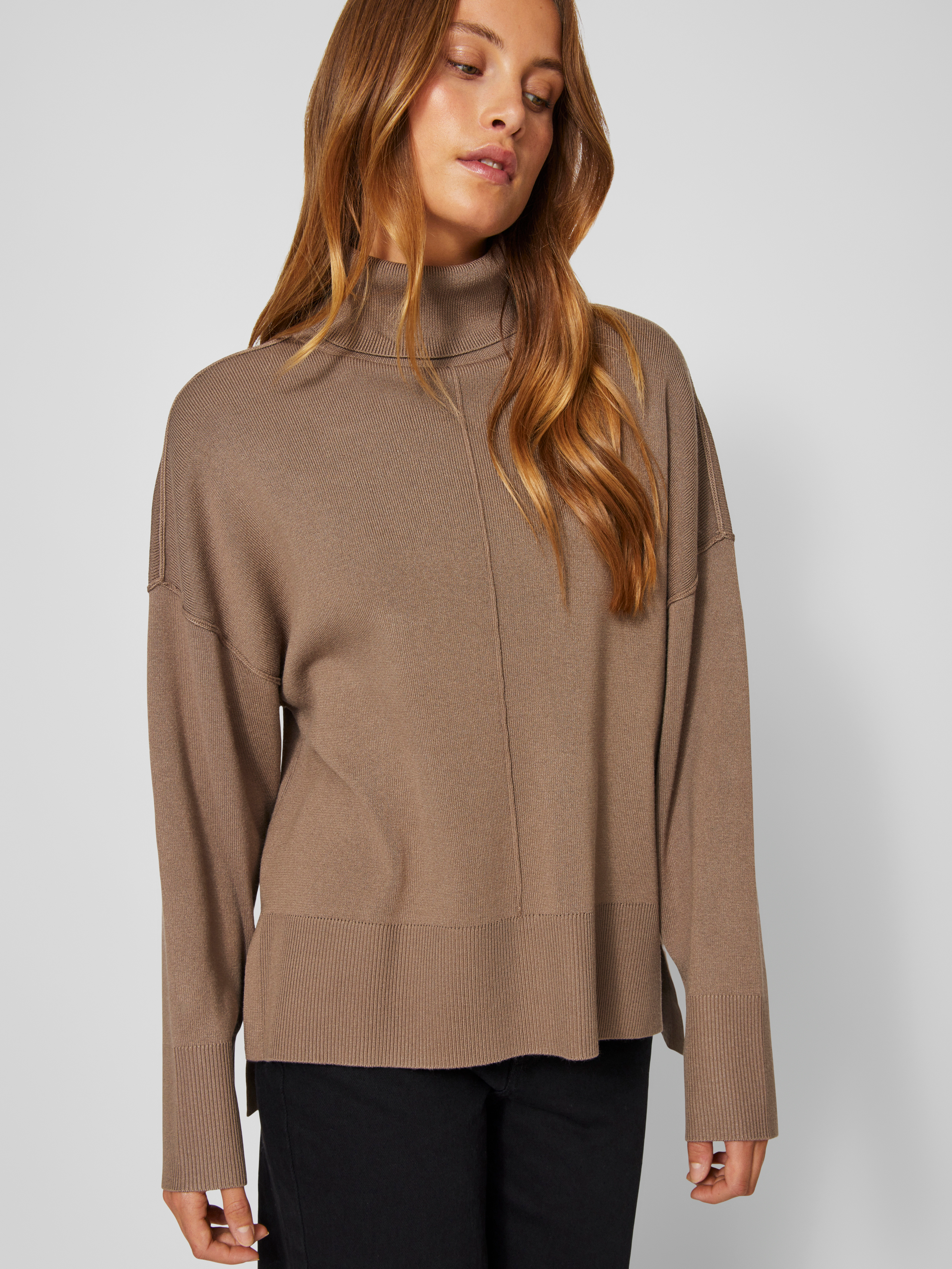 Vila Rollkragenpullover VIOSTRIA ROLLNECK L/S KNIT TOP-NOOS günstig online kaufen