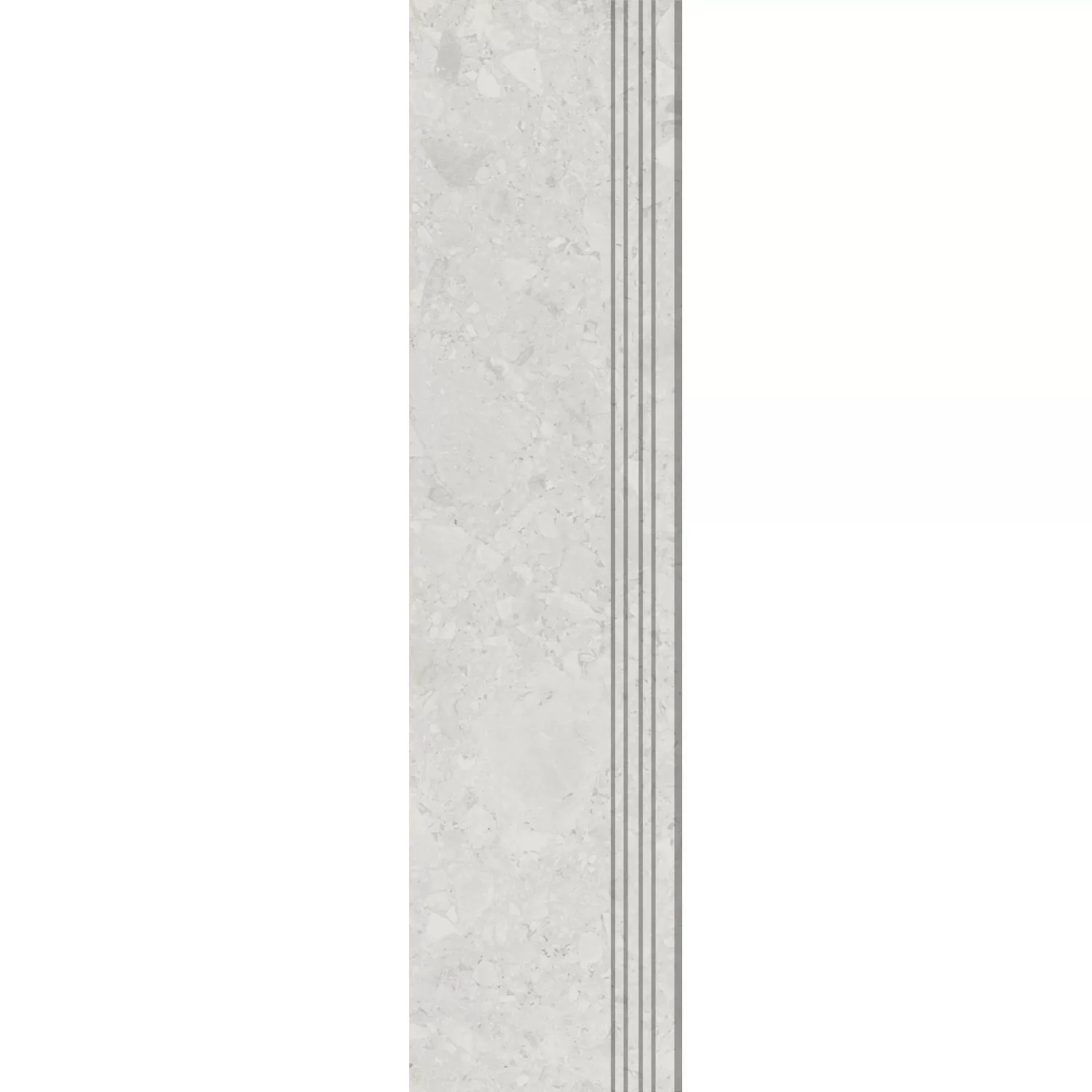 Trittstufe Riverstone Feinsteinzeug Glasiert Beige Matt 30 cm x 120 cm günstig online kaufen