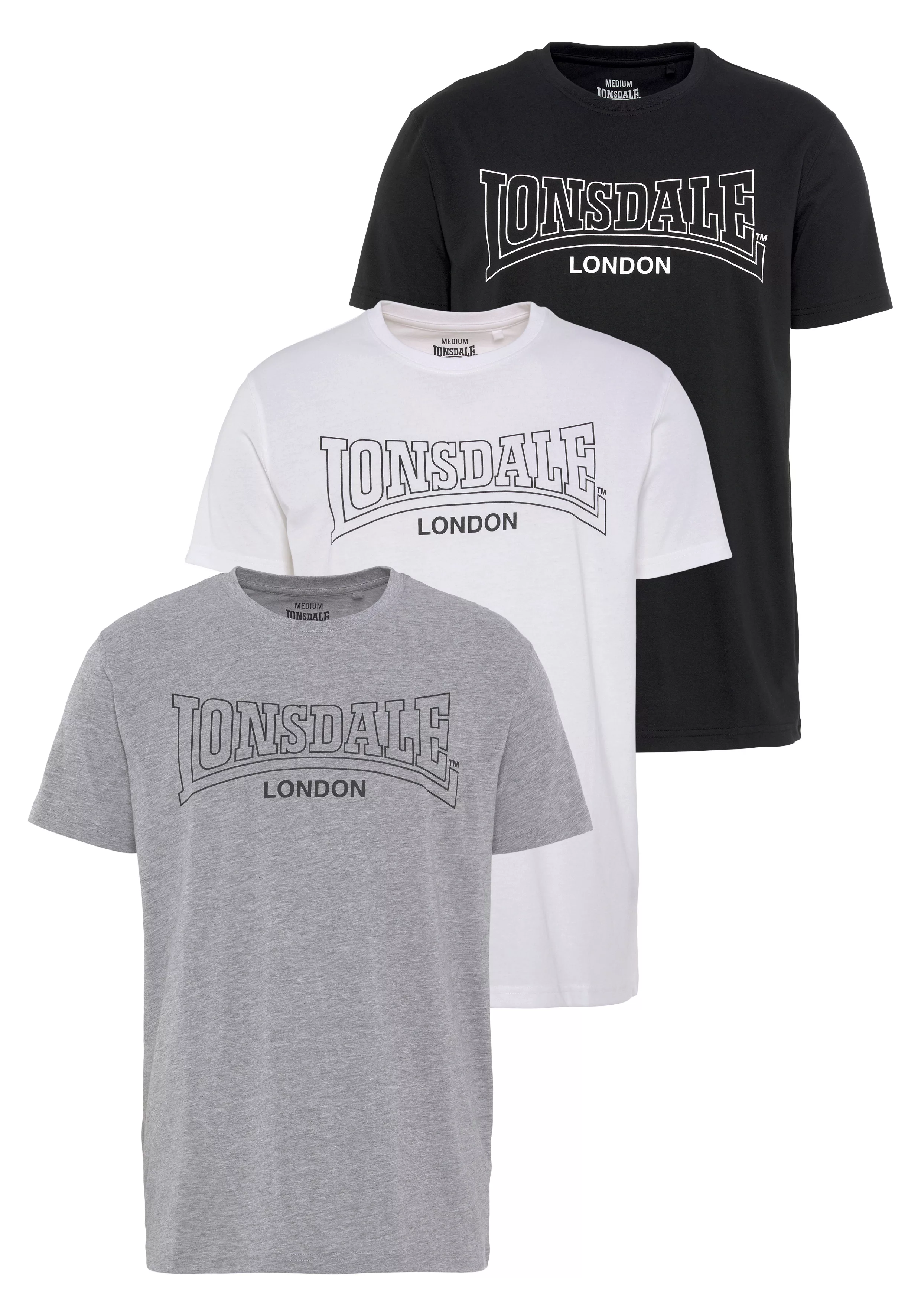 Lonsdale T-Shirt Lonsdale Herren T-Shirt Elmdon Adult günstig online kaufen