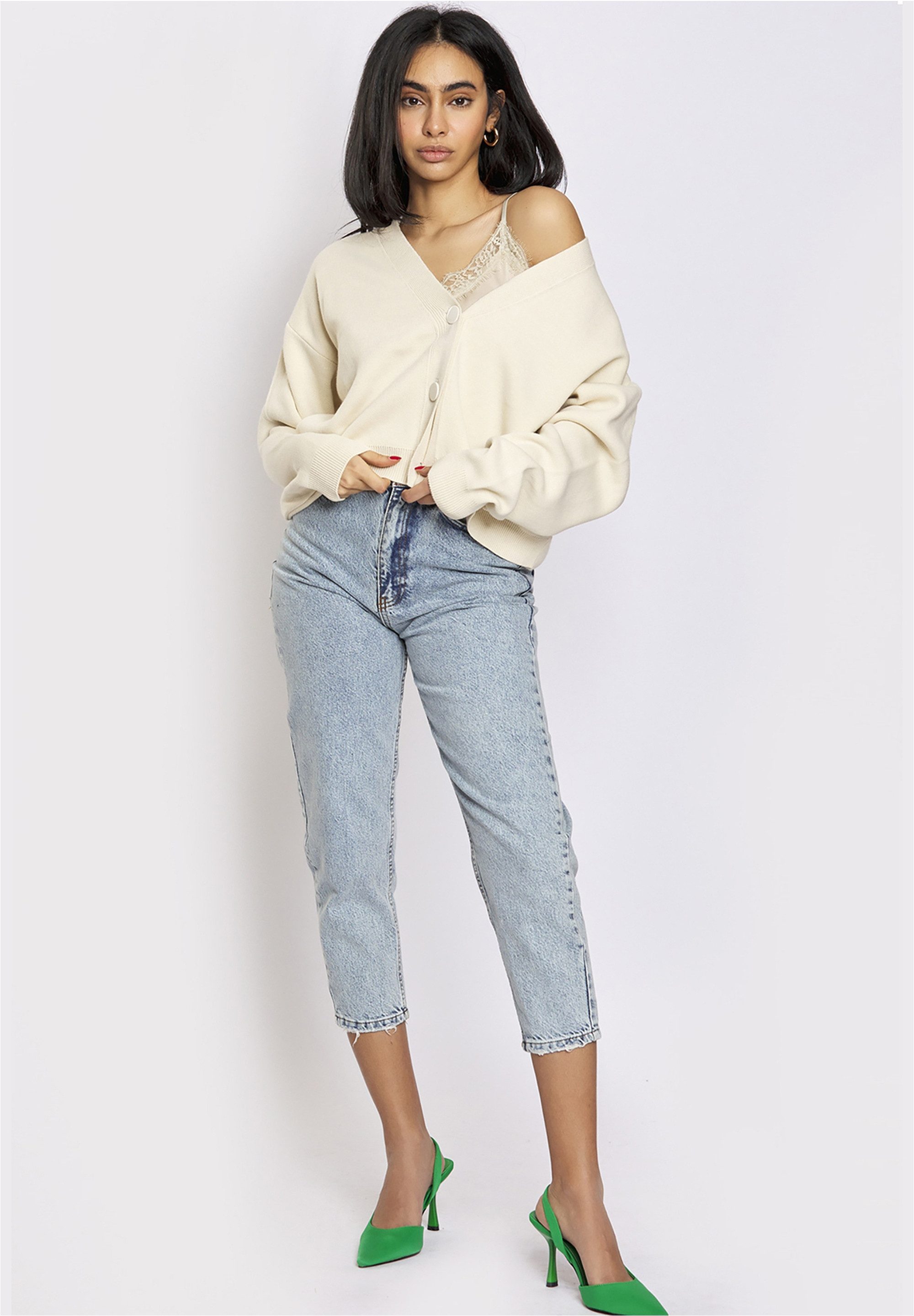 freshlions Strickjacke Aylen mit kurzem Schnitt günstig online kaufen