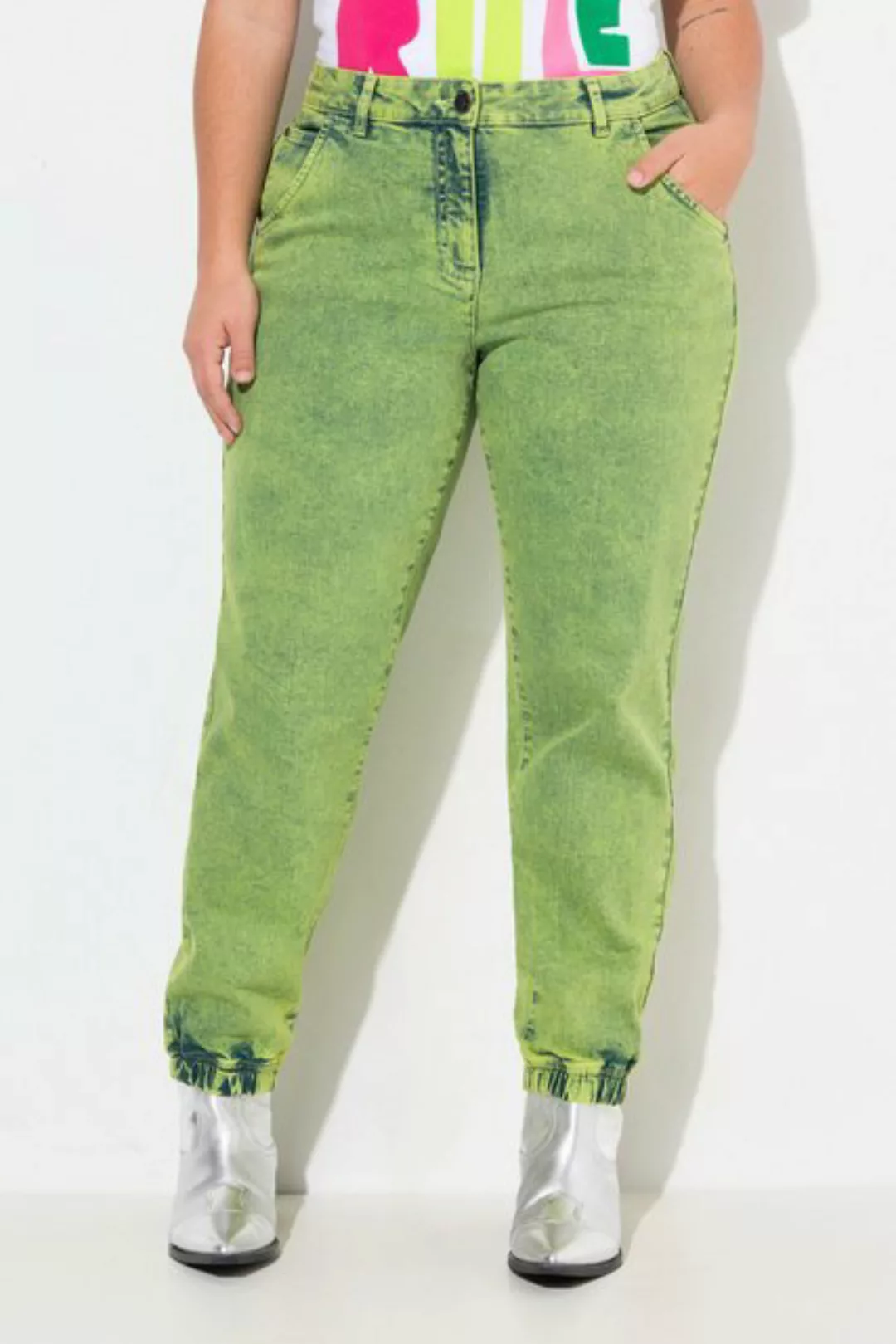 Angel of Style Regular-fit-Jeans Jeans Jogg-Style moonwashed 5-Pocket günstig online kaufen