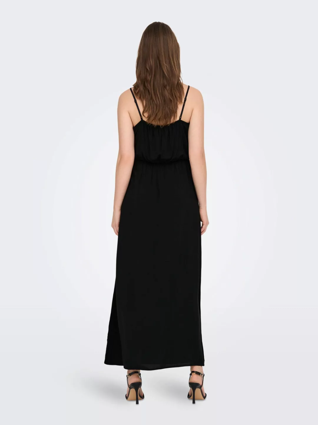 ONLY Maxikleid "ONLNOVA LIFE VIS STRAP MAXI DRESS SOLID" günstig online kaufen