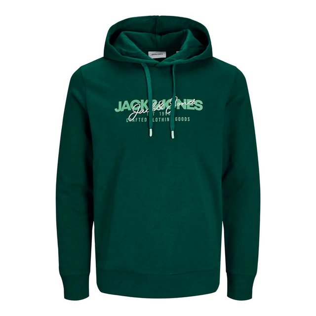 Jack & Jones Hoodie JJALVIS Sweat Hood mit großem Print auf der Vorderseite günstig online kaufen