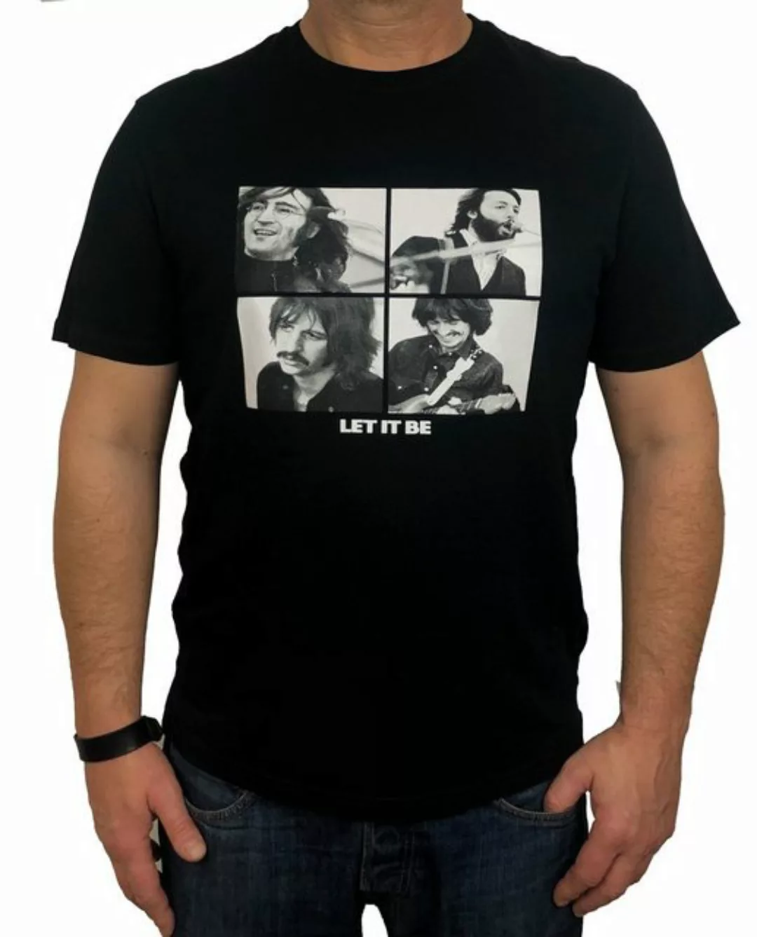 The Beatles T-Shirt "Let it be 2" (Stück, 1-tlg., Stück) mit Frontprint günstig online kaufen