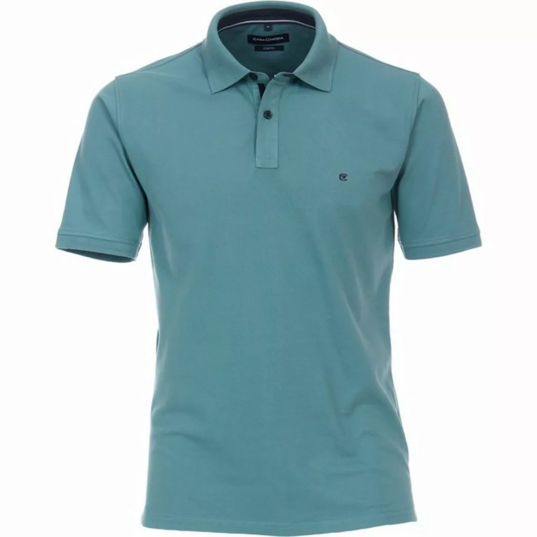 CASAMODA Poloshirt Große Größen Herren Stretch-Poloshirt dunkelmint CasaMod günstig online kaufen