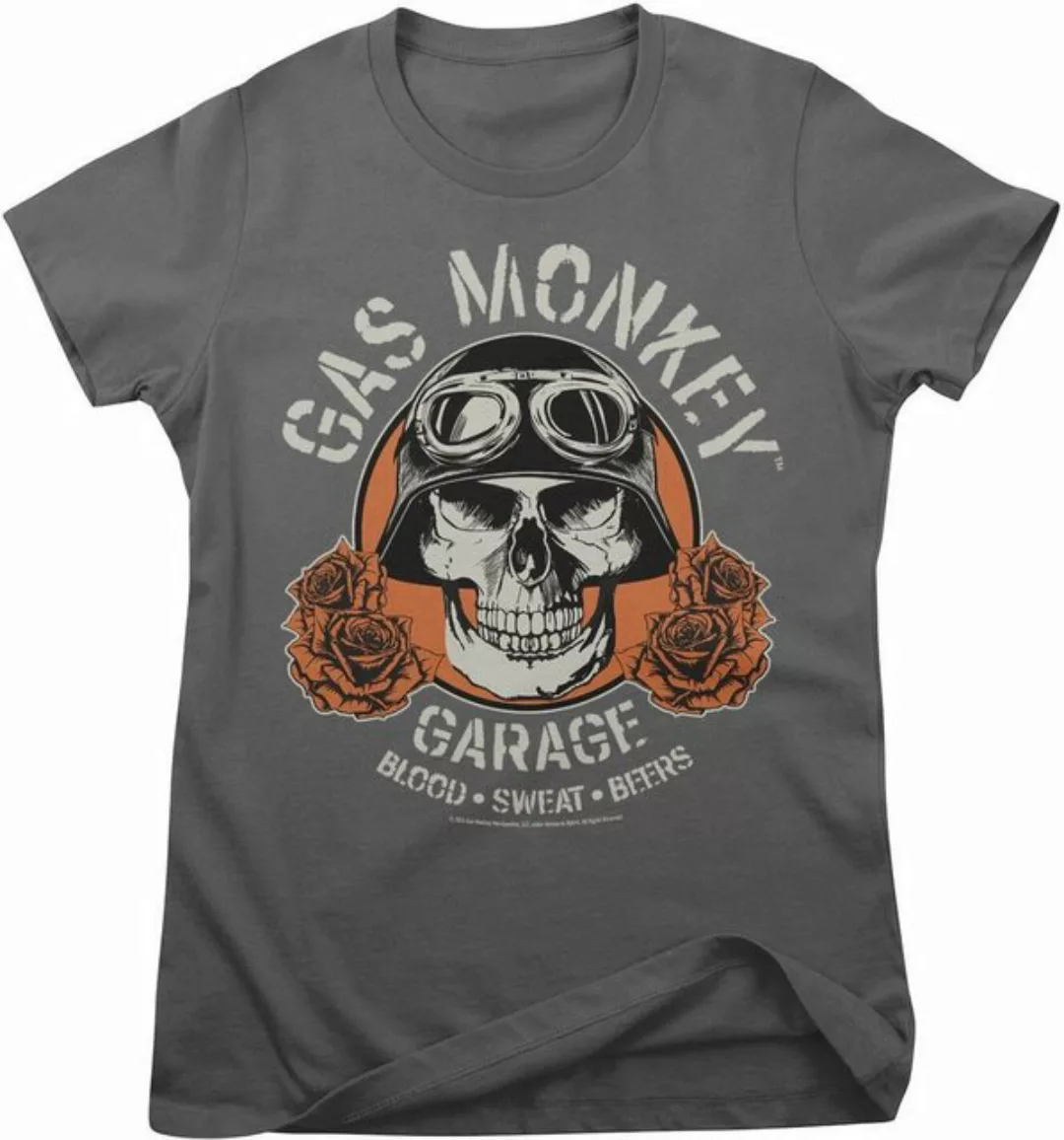 Gas Monkey Garage T-Shirt Skull Girly Tee günstig online kaufen