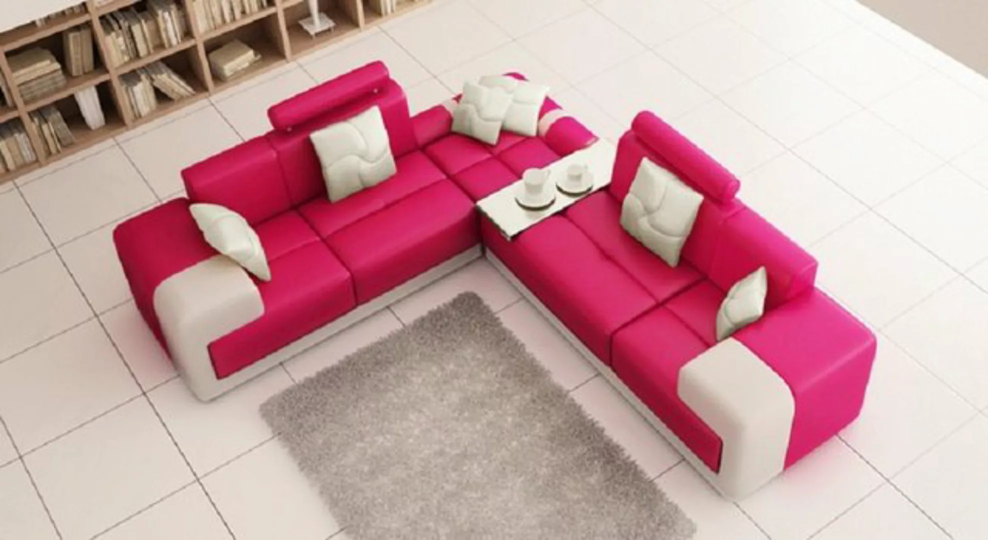 JVmoebel Ecksofa Eckcouch Ecke L Form Sofa Polster Couch Wohnlandschaft Eck günstig online kaufen