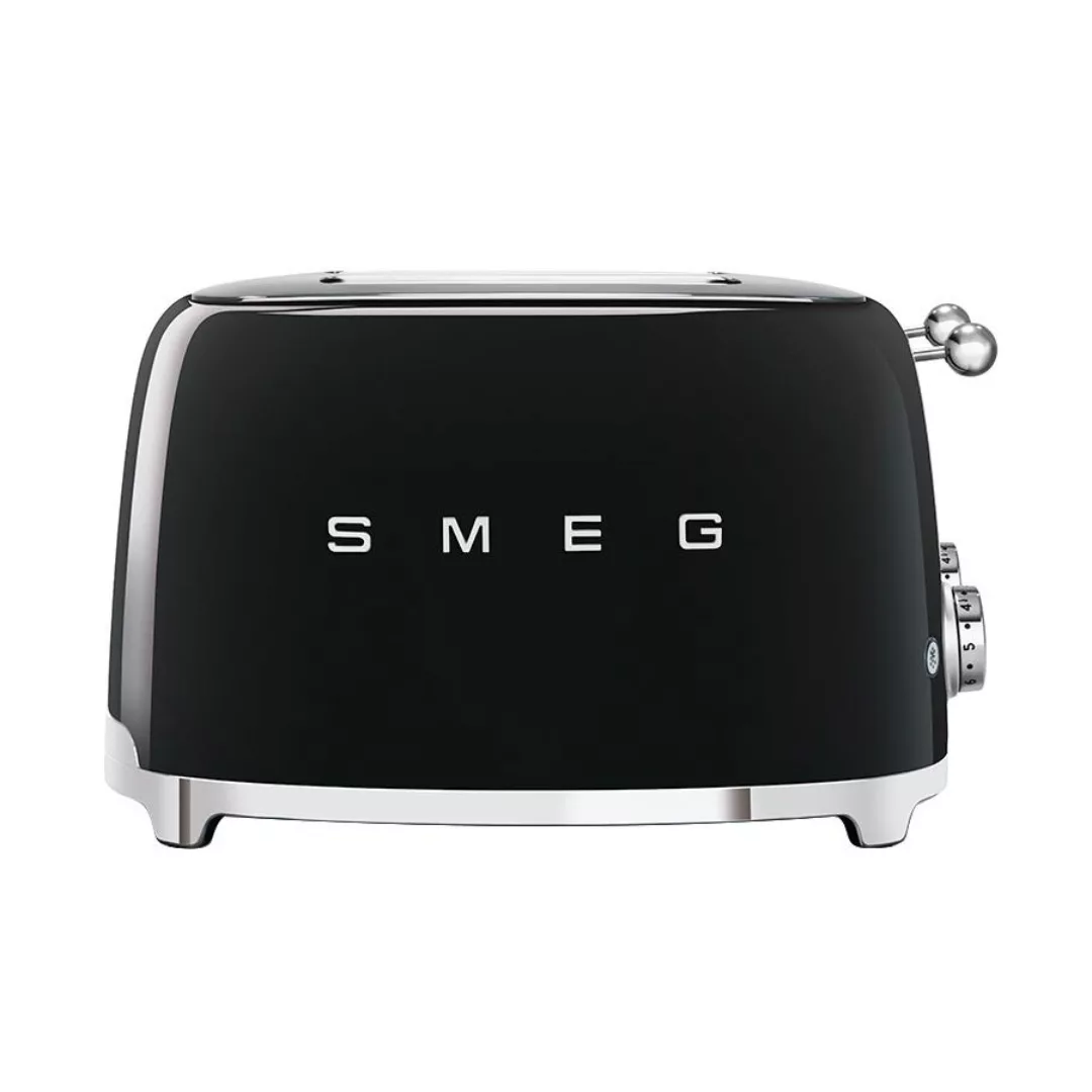 Smeg - TSF03 4-Scheiben Toaster - schwarz/lackiert/2x 6 Röstgradstufen/BxHx günstig online kaufen