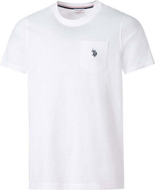 US Polo Assn. T-Shirt Reines Naturmaterial für Sport und Freizeit günstig online kaufen