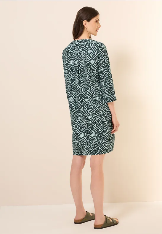 Gemustertes Tunika-Kleid günstig online kaufen