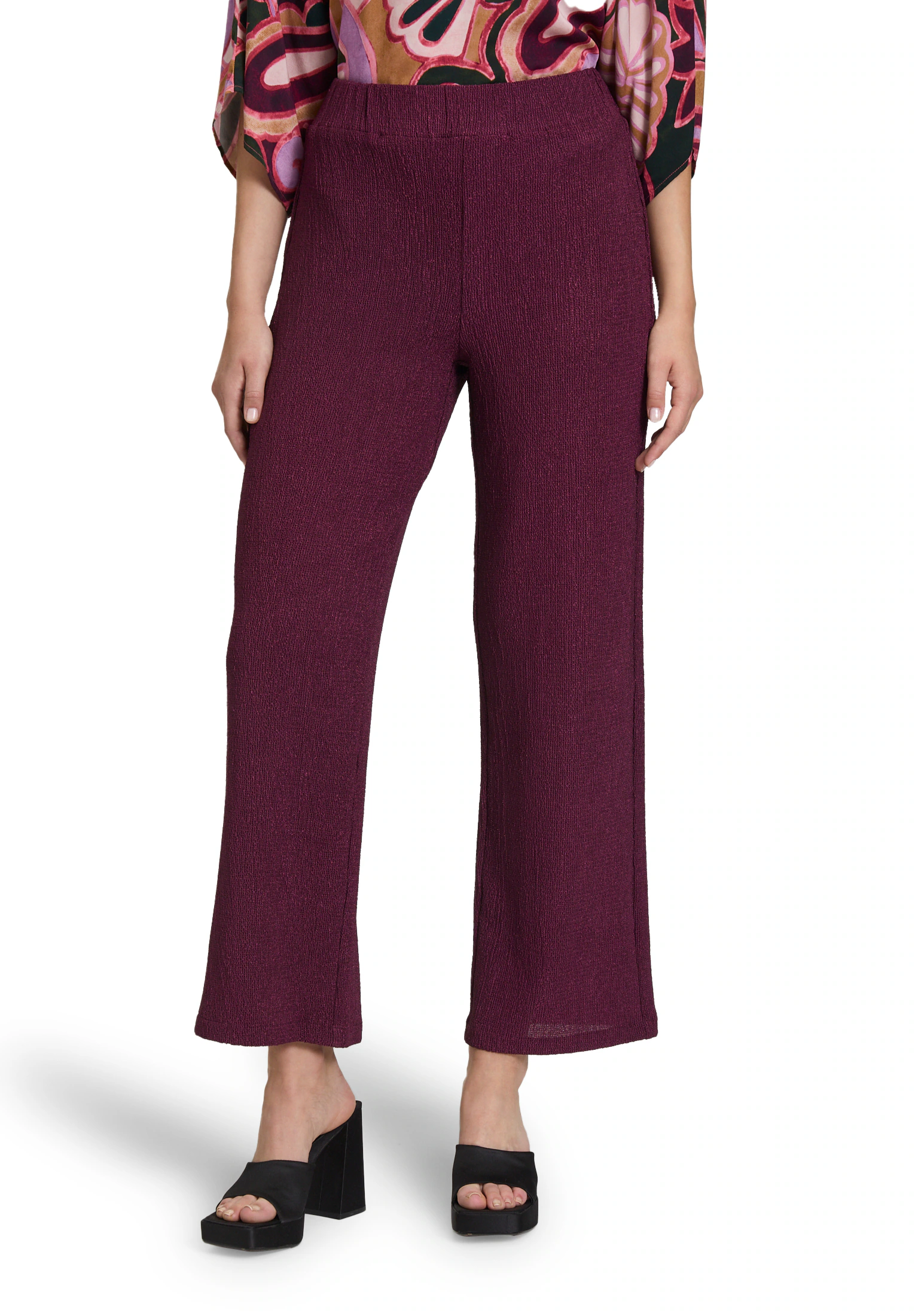 Cartoon Stoffhose "Cartoon Damen Casual-Hose mit weitem Bein" günstig online kaufen