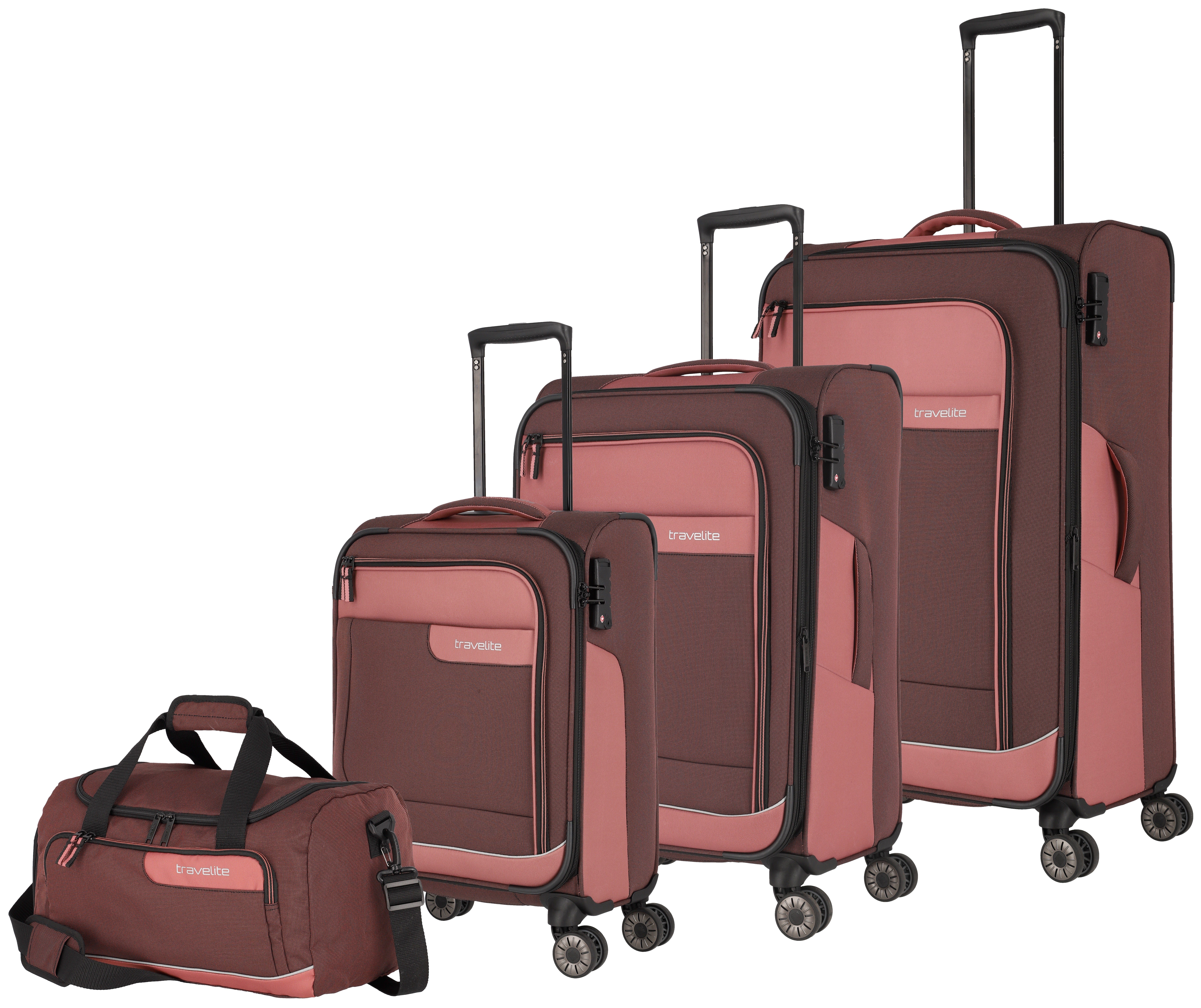 travelite Trolley VIIA 4er Set Weichgepäck günstig online kaufen