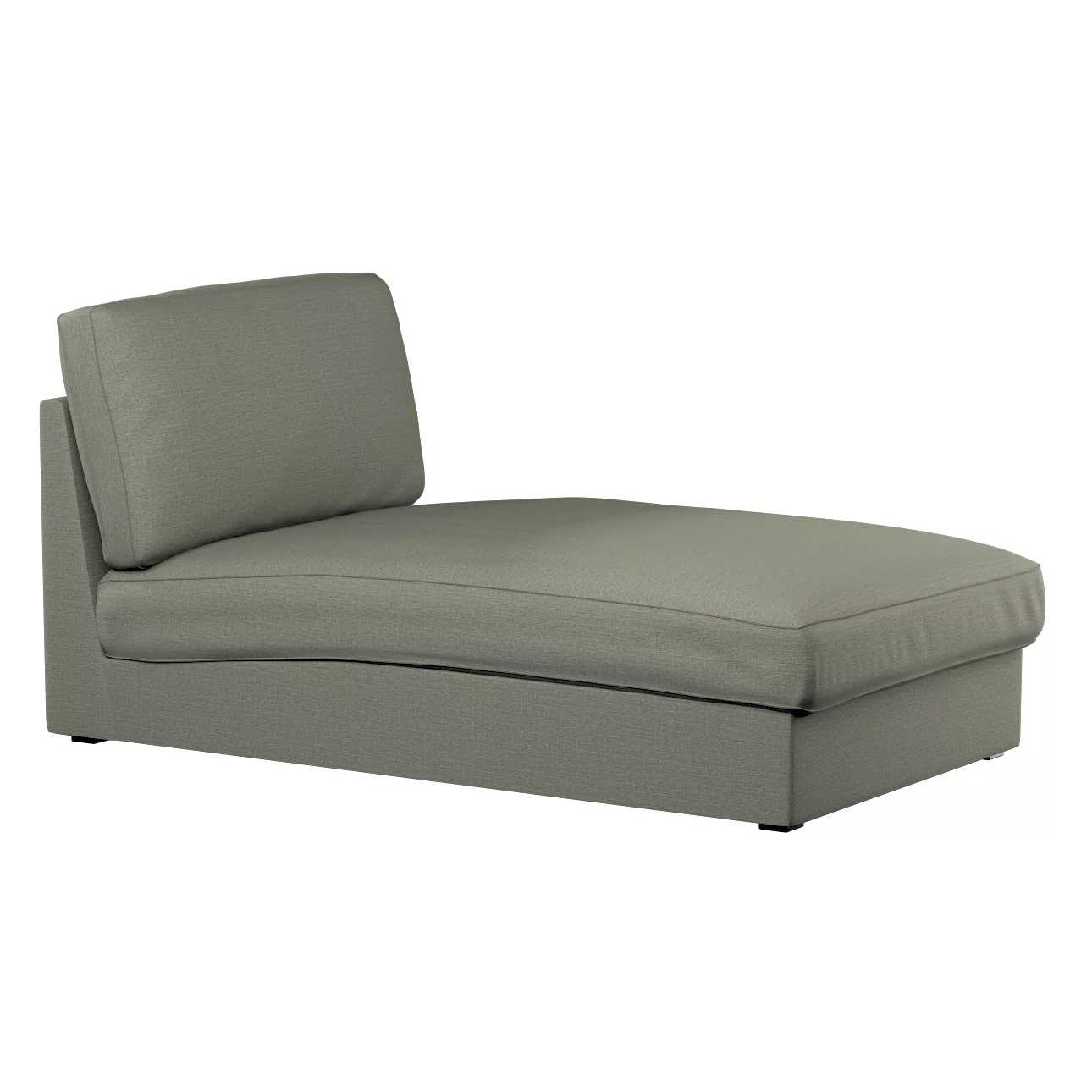 Bezug für Kivik Recamiere Sofa, grau-beige, Bezug für Kivik Recamiere, Livi günstig online kaufen