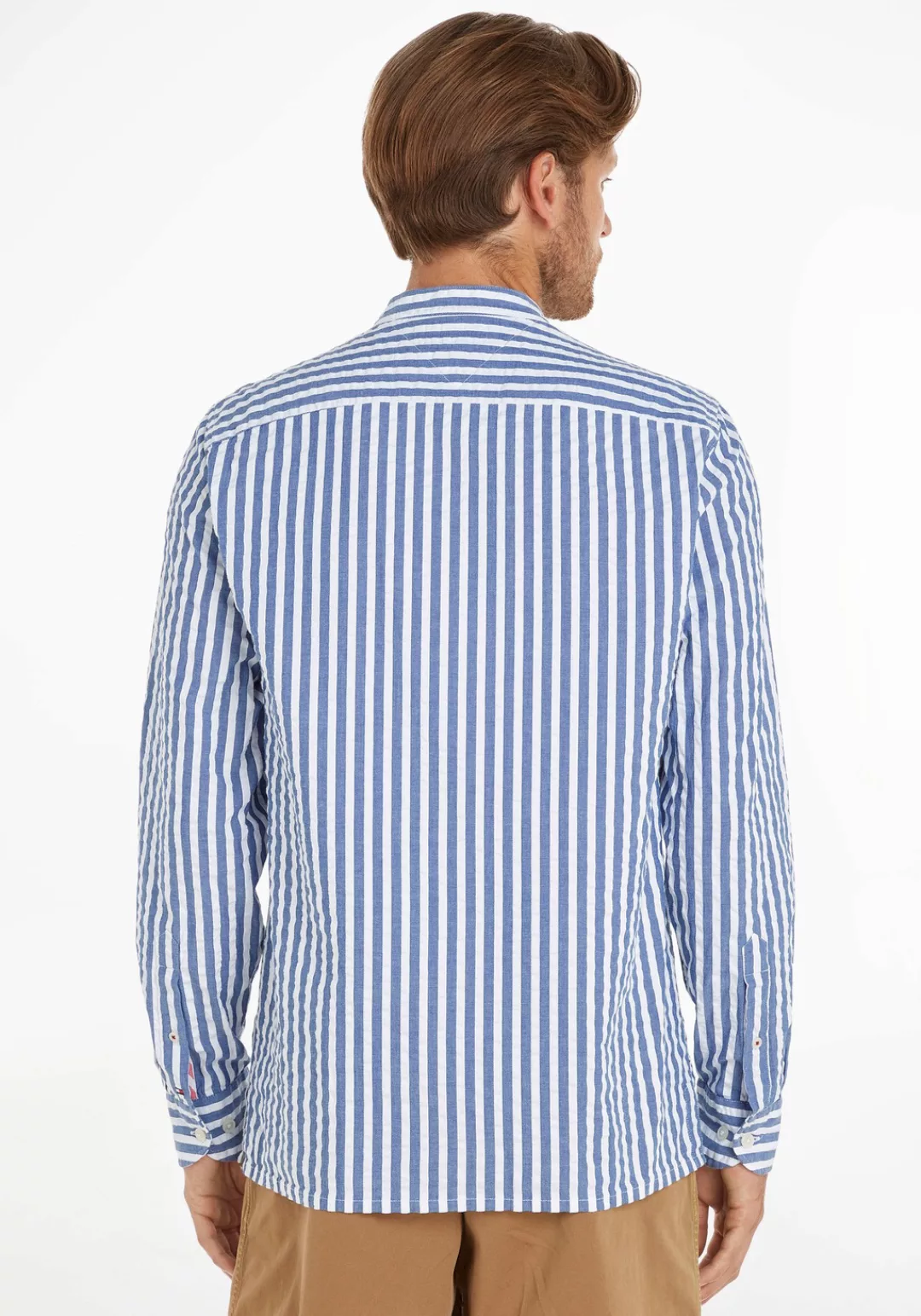 Tommy Hilfiger Langarmhemd "OXFORD SEERSUCKER STP RF SHIRT" günstig online kaufen