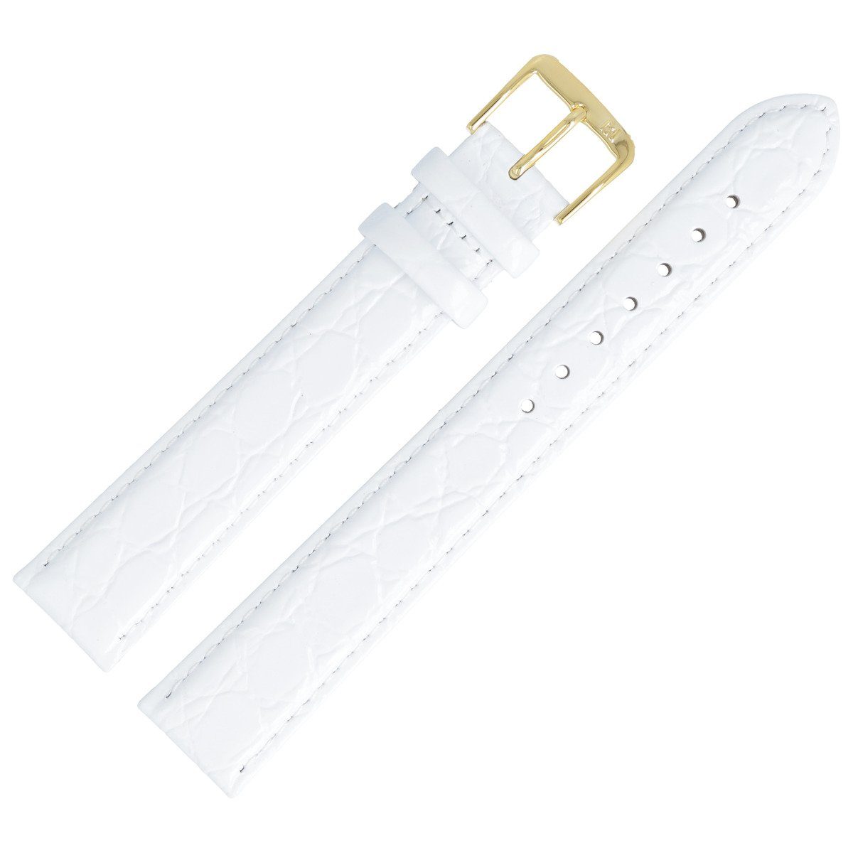 MARBURGER Uhrenarmband 16mm Leder Kroko Prägung günstig online kaufen