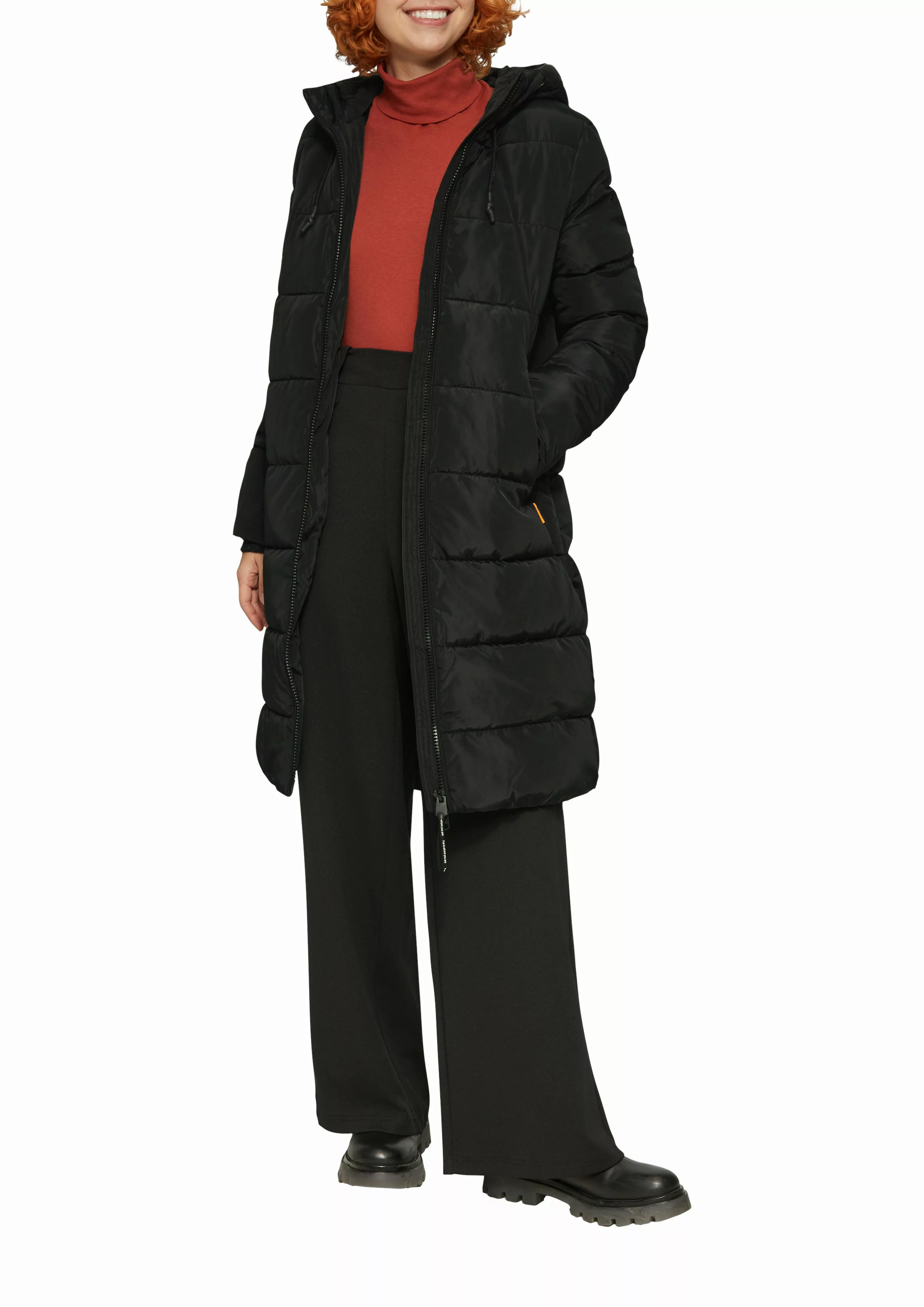 QS Steppjacke mit Kapuze günstig online kaufen