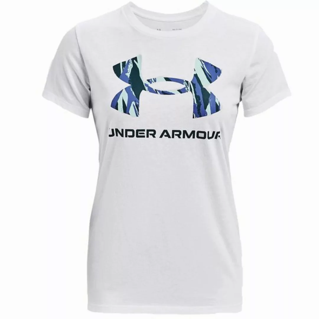 Under Armour® T-Shirt Damen Kurzarm-T-Shirt Under Armour Graphic Weiß günstig online kaufen